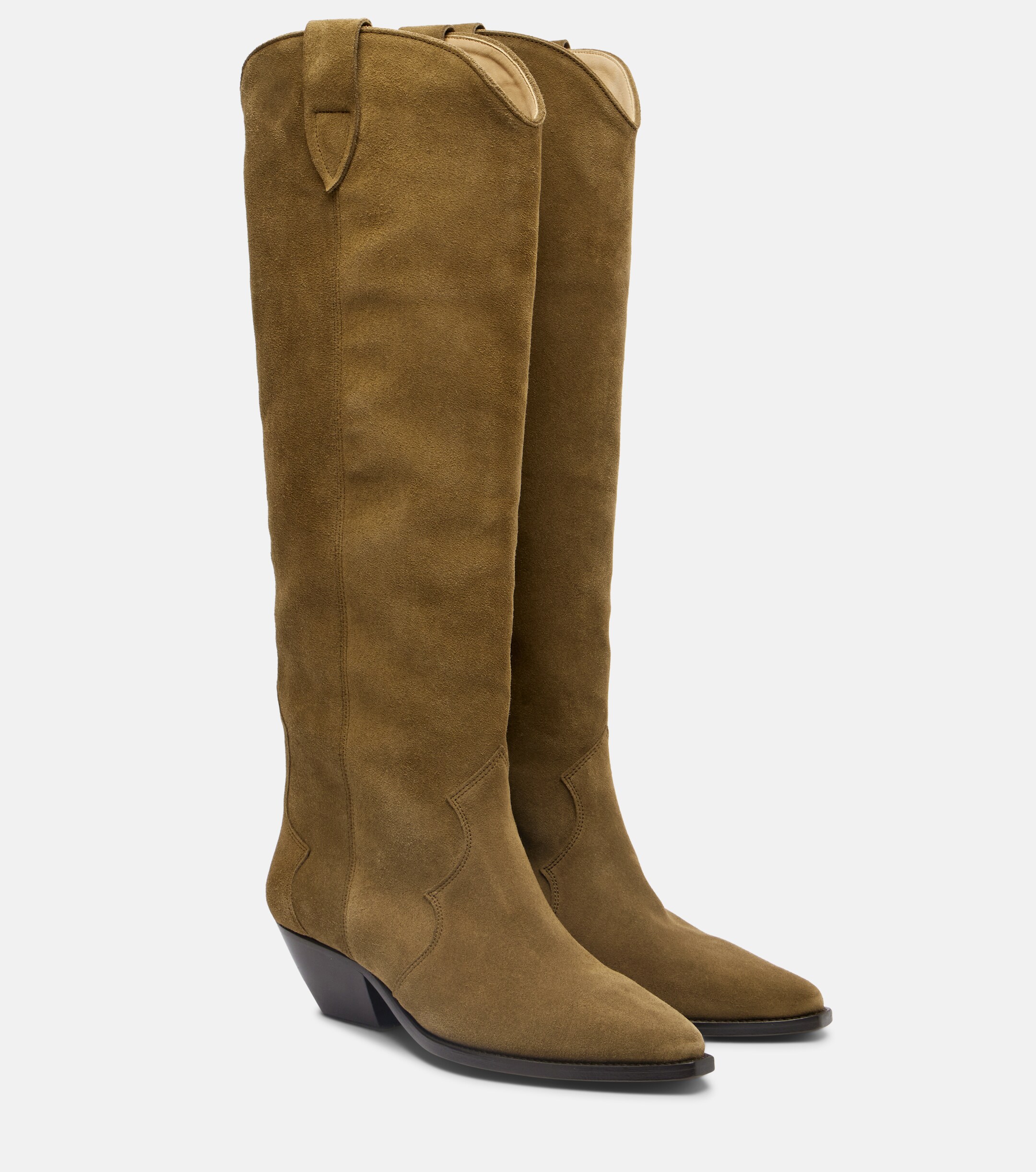 Isabel Marant Denvee 40 suede knee-high boots