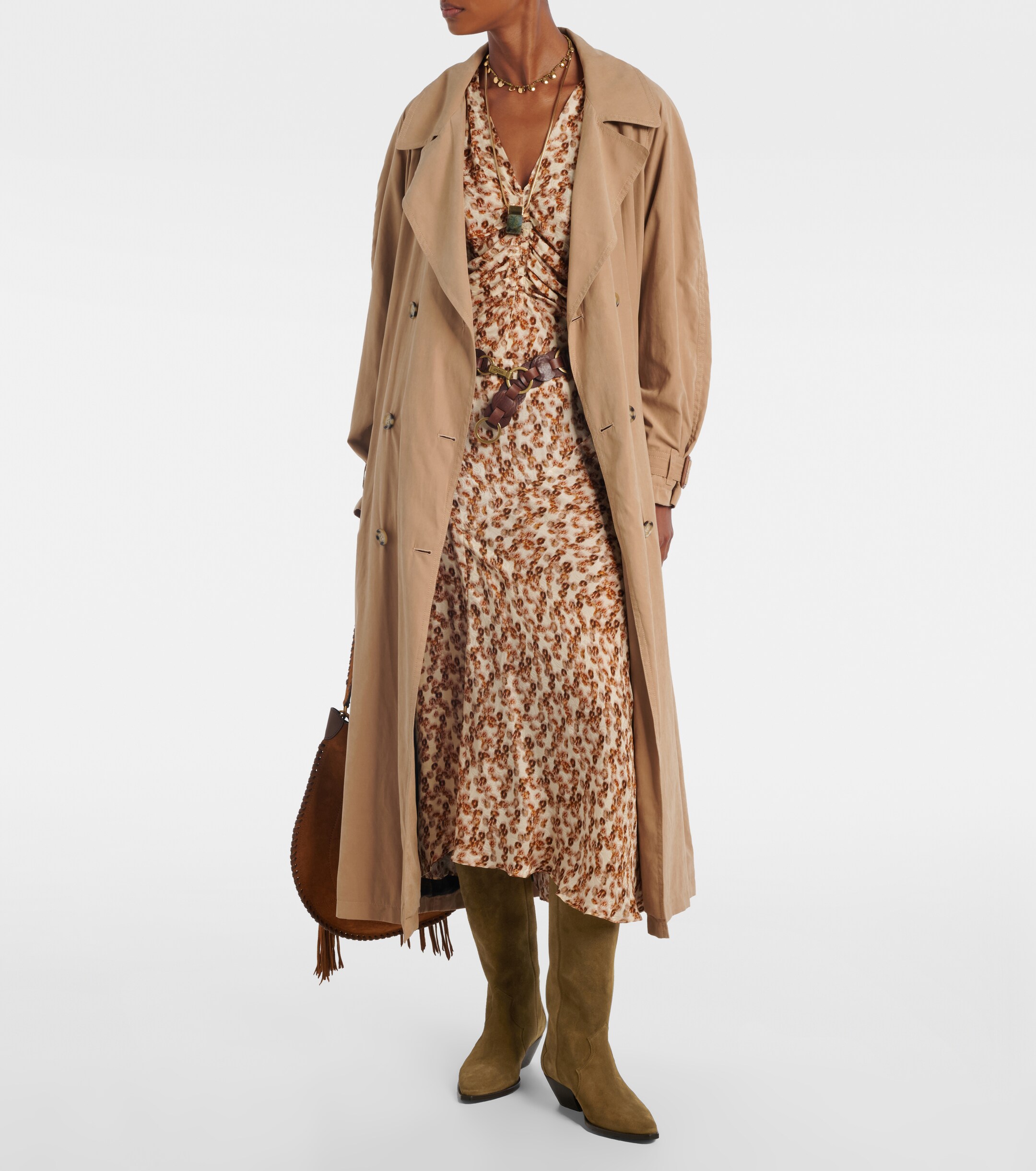 Isabel Marant Denvee 40 suede knee-high boots