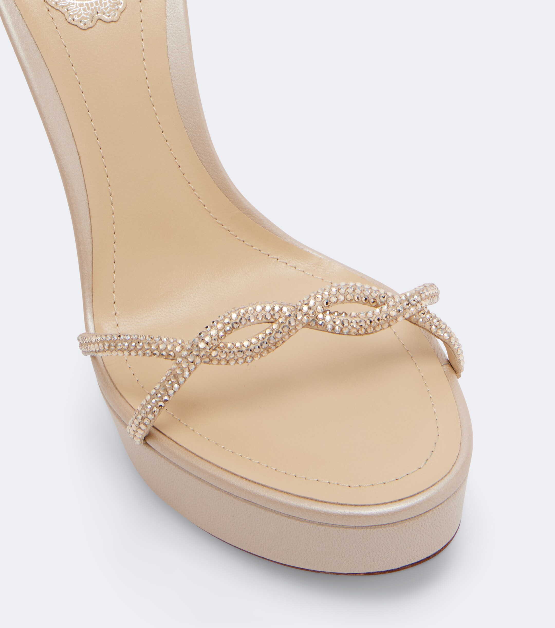 RENÉ CAOVILLA Rene Caovilla Margot embellished platform sandals