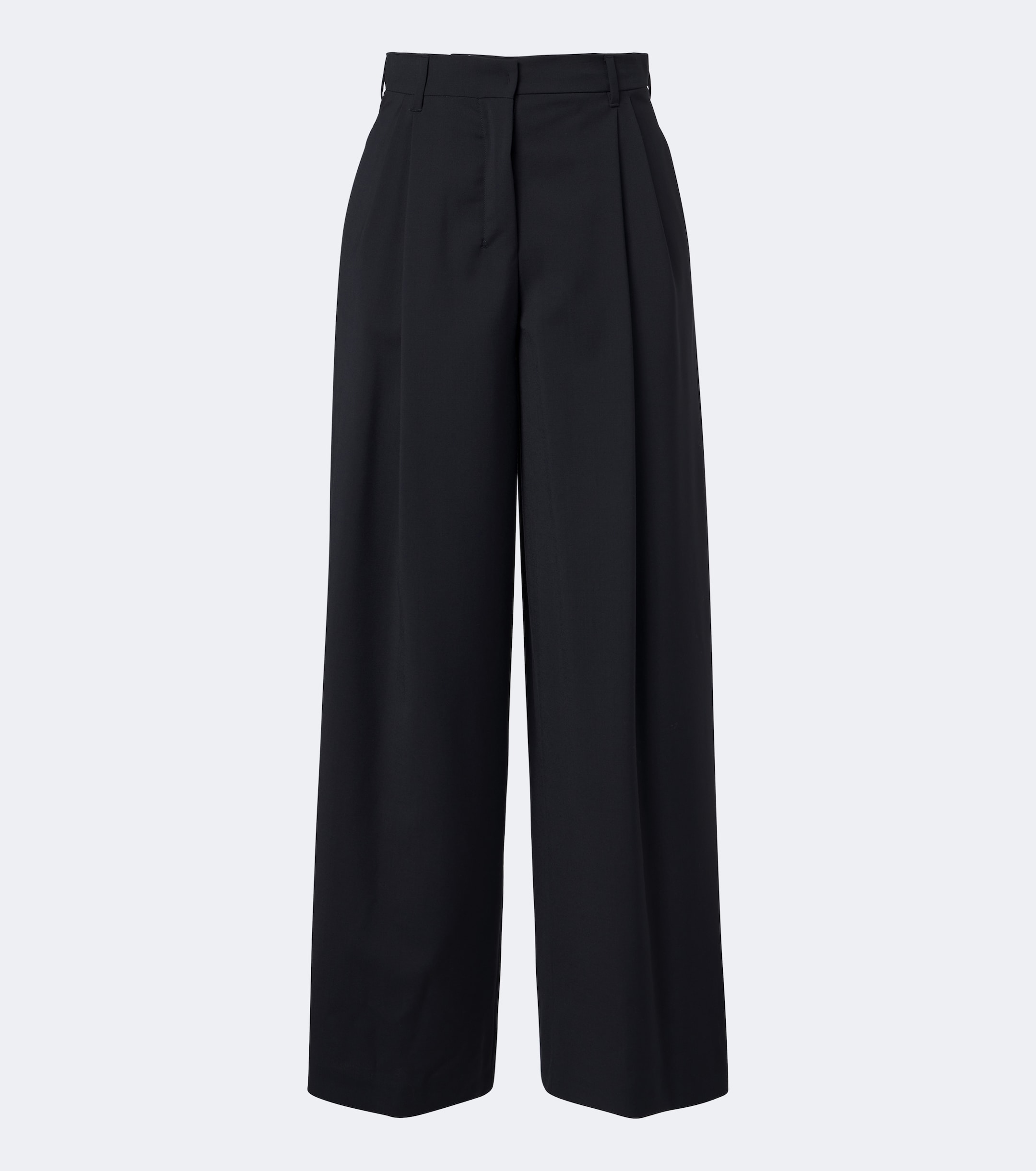 S Max Mara 'S Max Mara Wide-leg pleated virgin wool pants