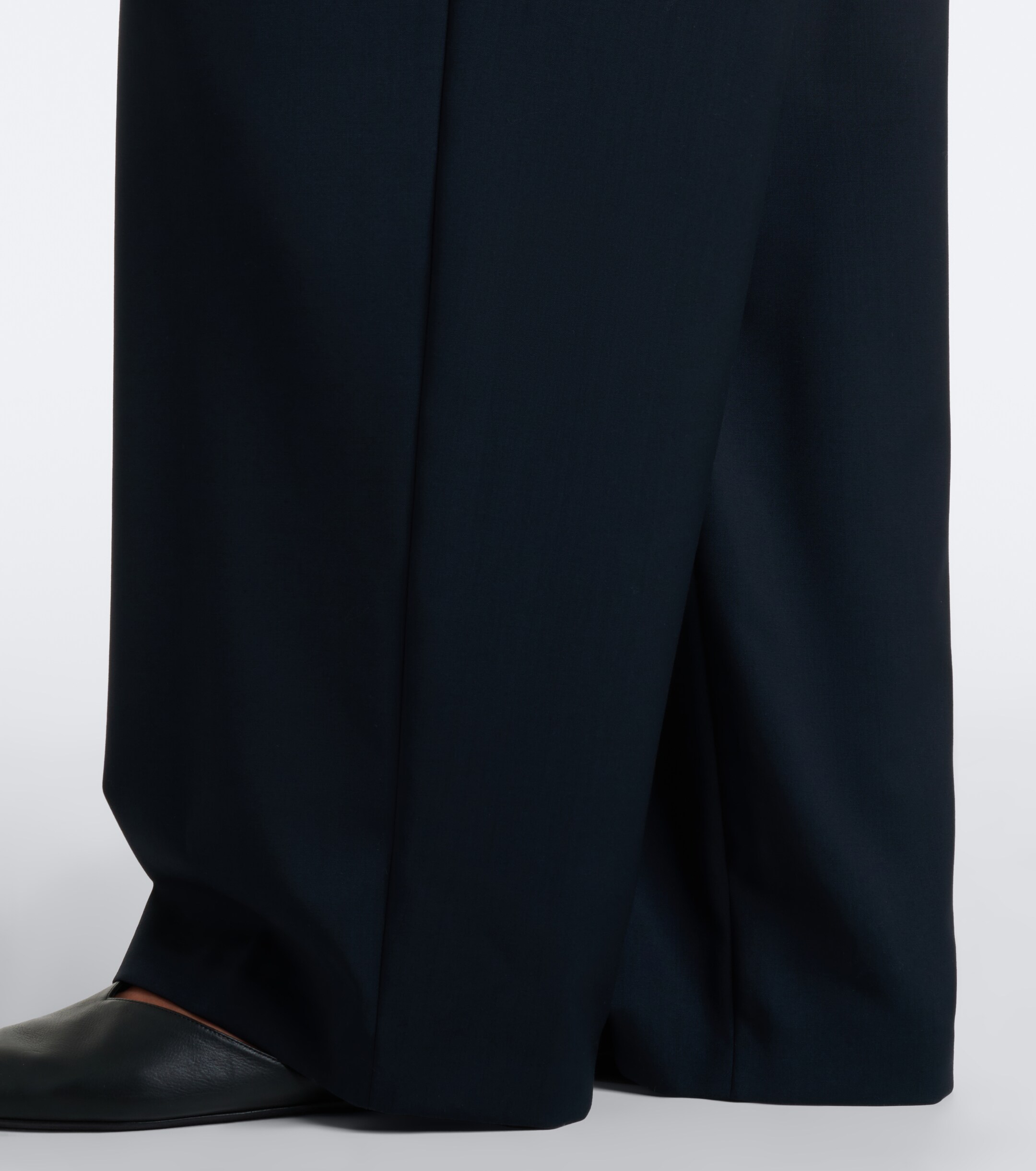 S Max Mara 'S Max Mara Wide-leg pleated virgin wool pants