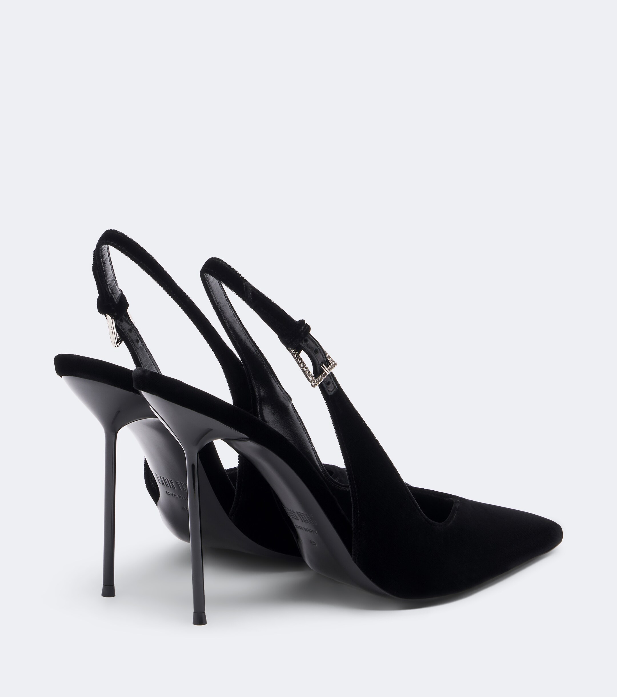Paris Texas Paris Texas Lidia velvet slingback pumps