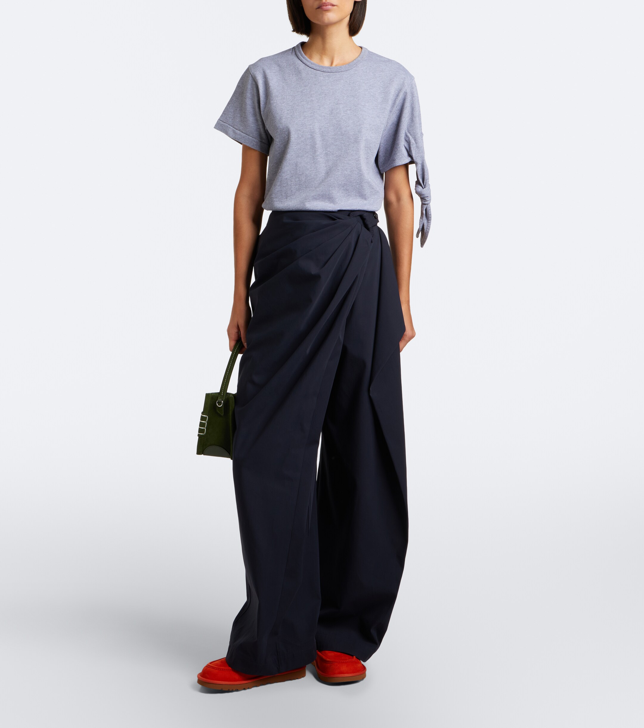 Jw Anderson JW Anderson x UGG shearling-lined suede slip-on shoes
