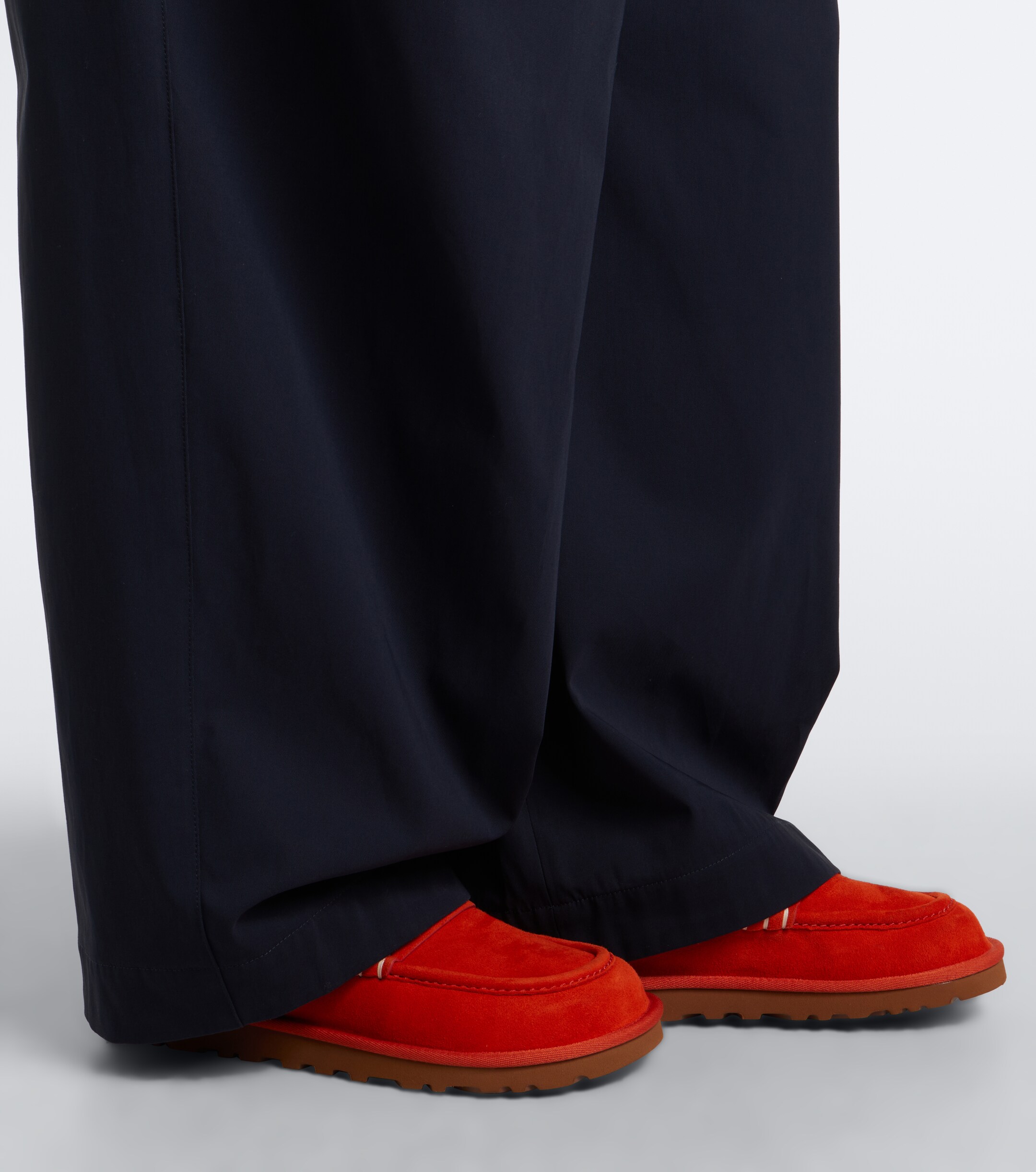 Jw Anderson JW Anderson x UGG shearling-lined suede slip-on shoes