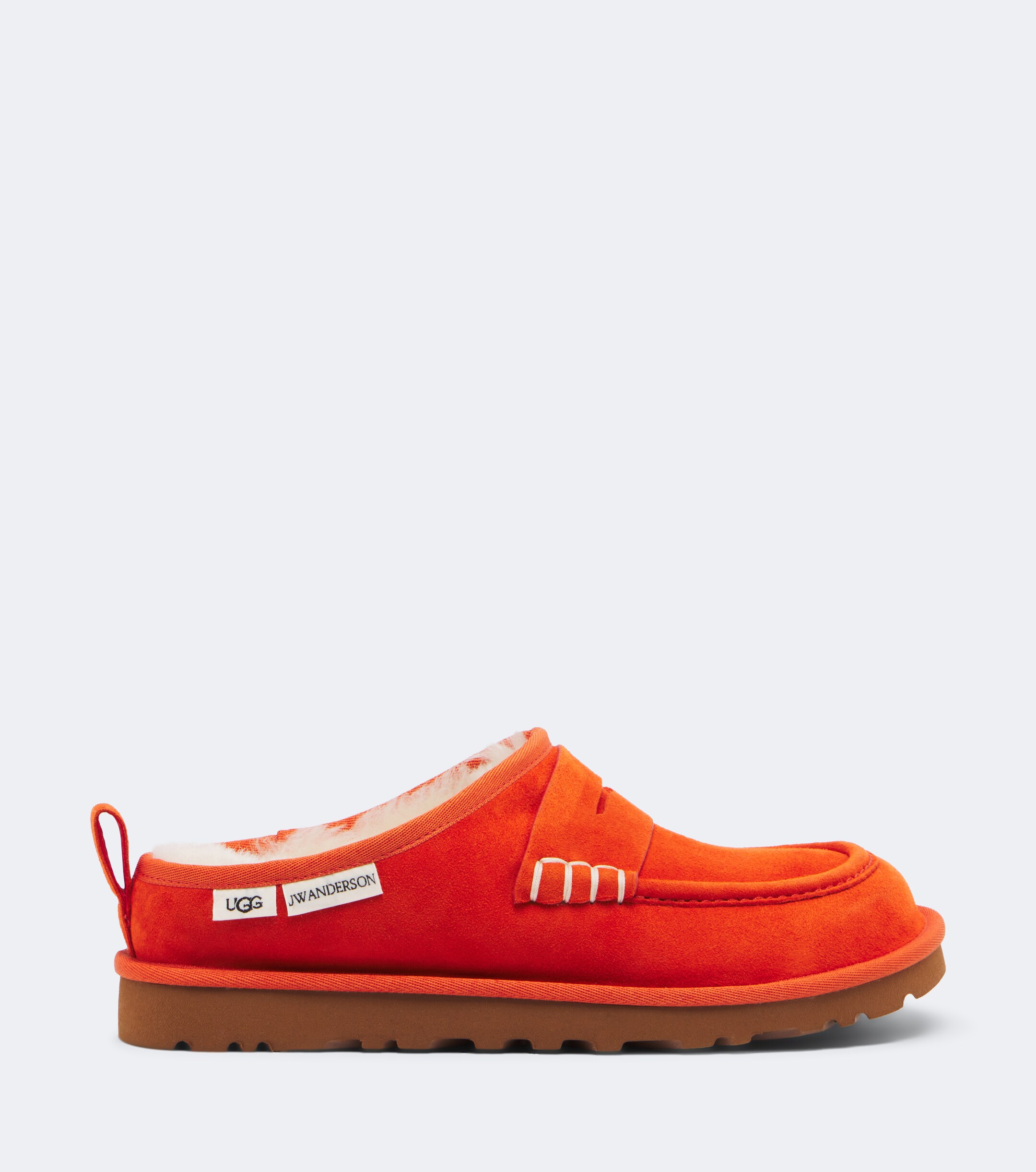 Jw Anderson JW Anderson x UGG shearling-lined suede slip-on shoes