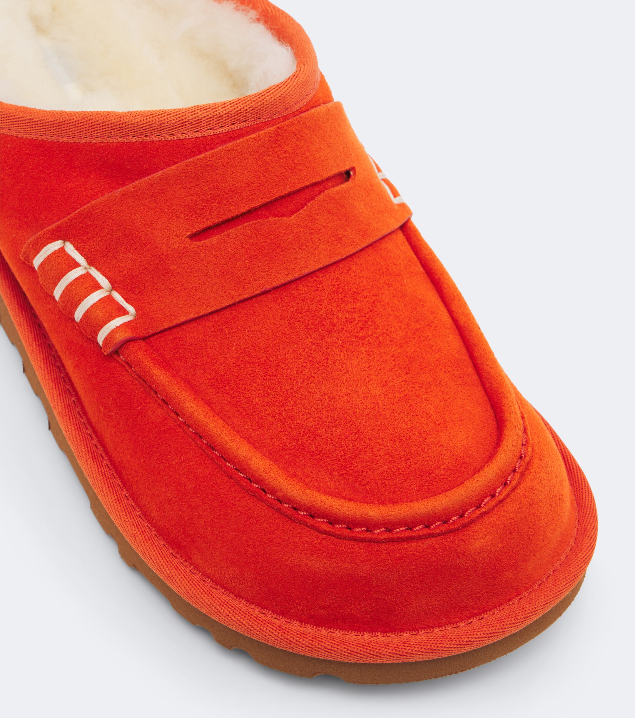 Jw Anderson JW Anderson x UGG shearling-lined suede slip-on shoes