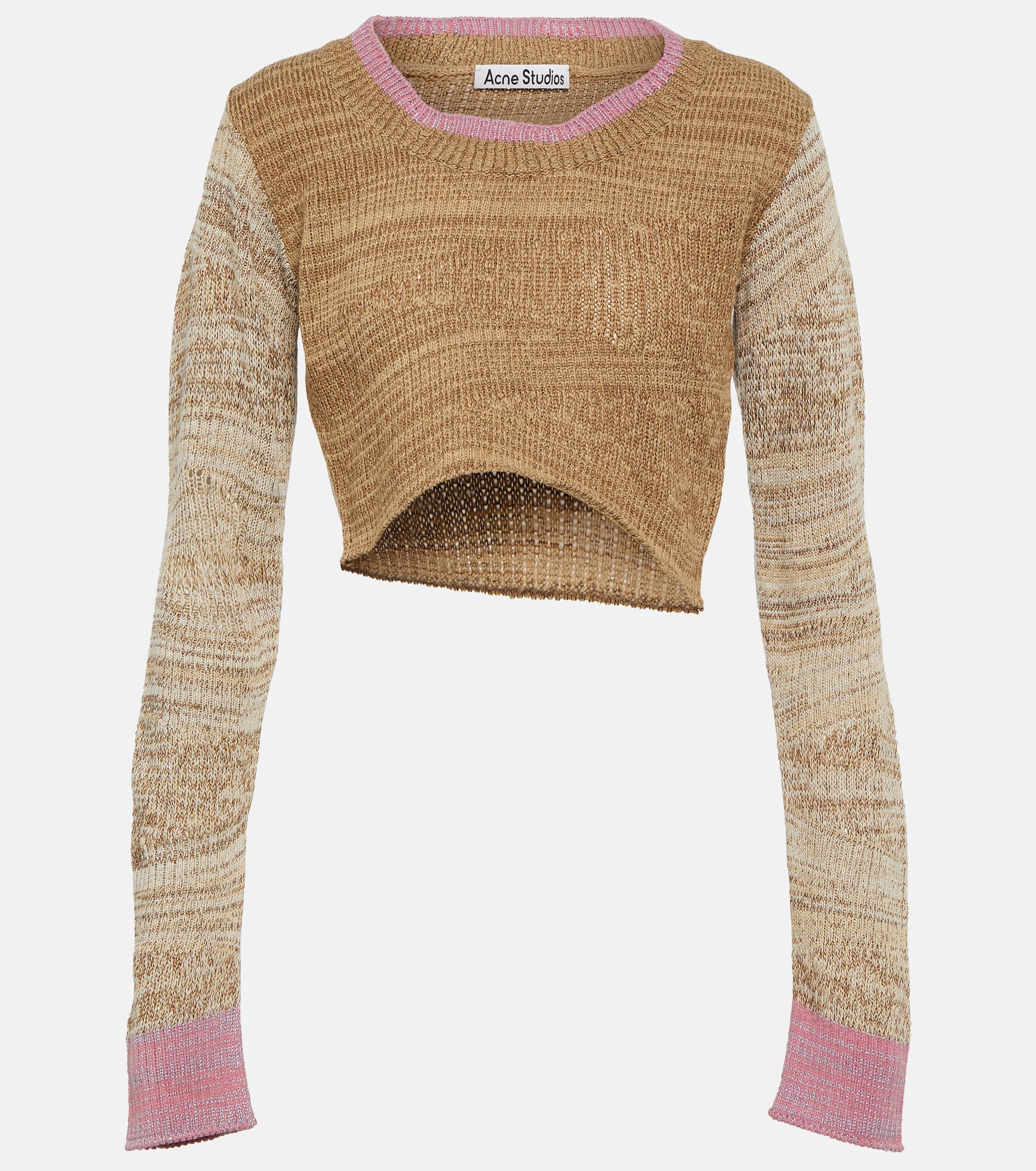 Acne Studios Asymmetric wool-blend sweater thumbnail