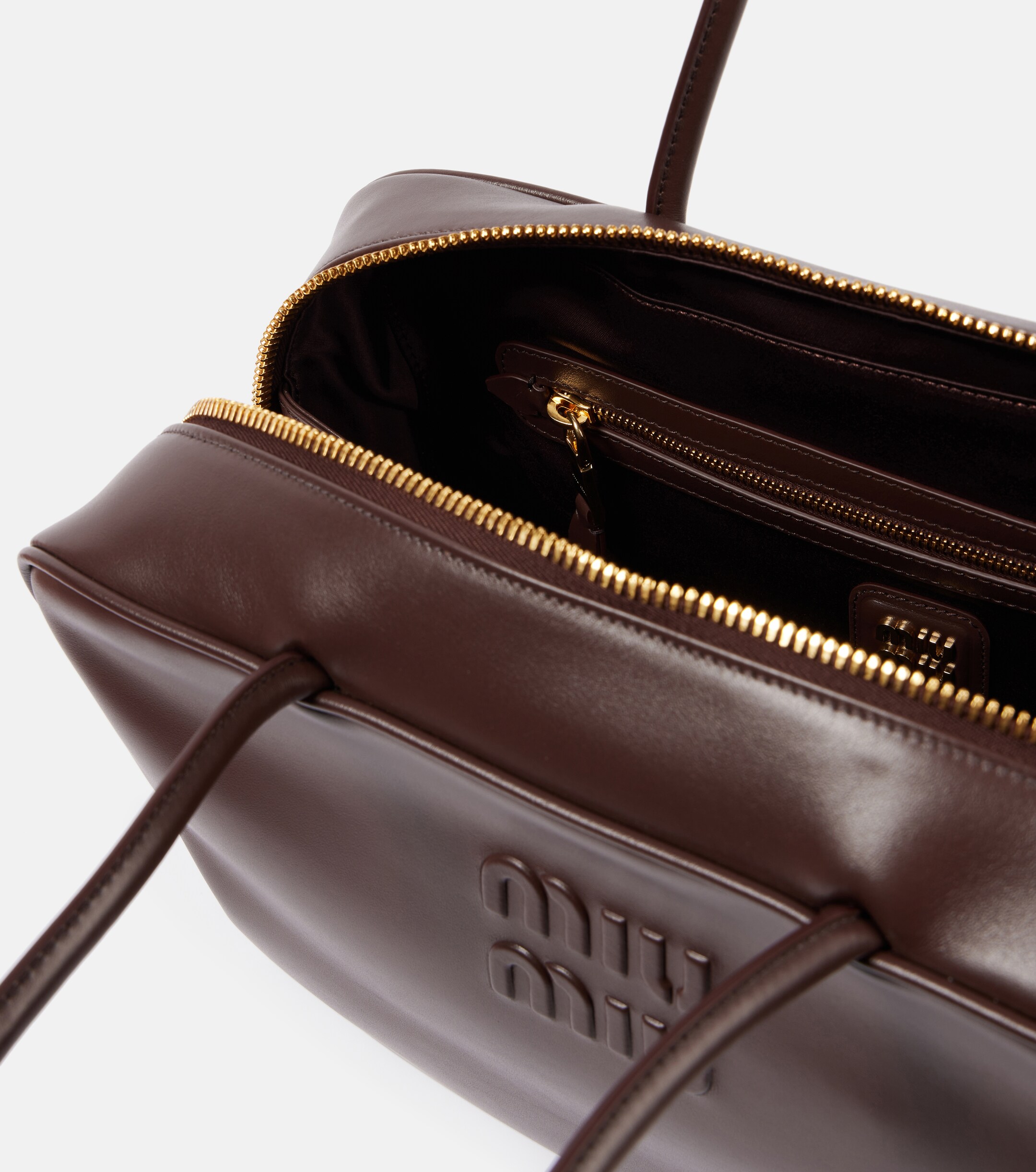 Miu Miu Beau Large leather tote bag