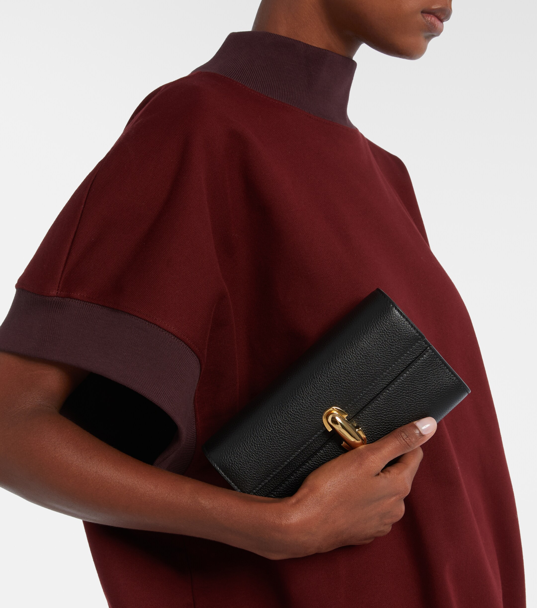 Savette Symmetry Mini leather crossbody bag thumbnail