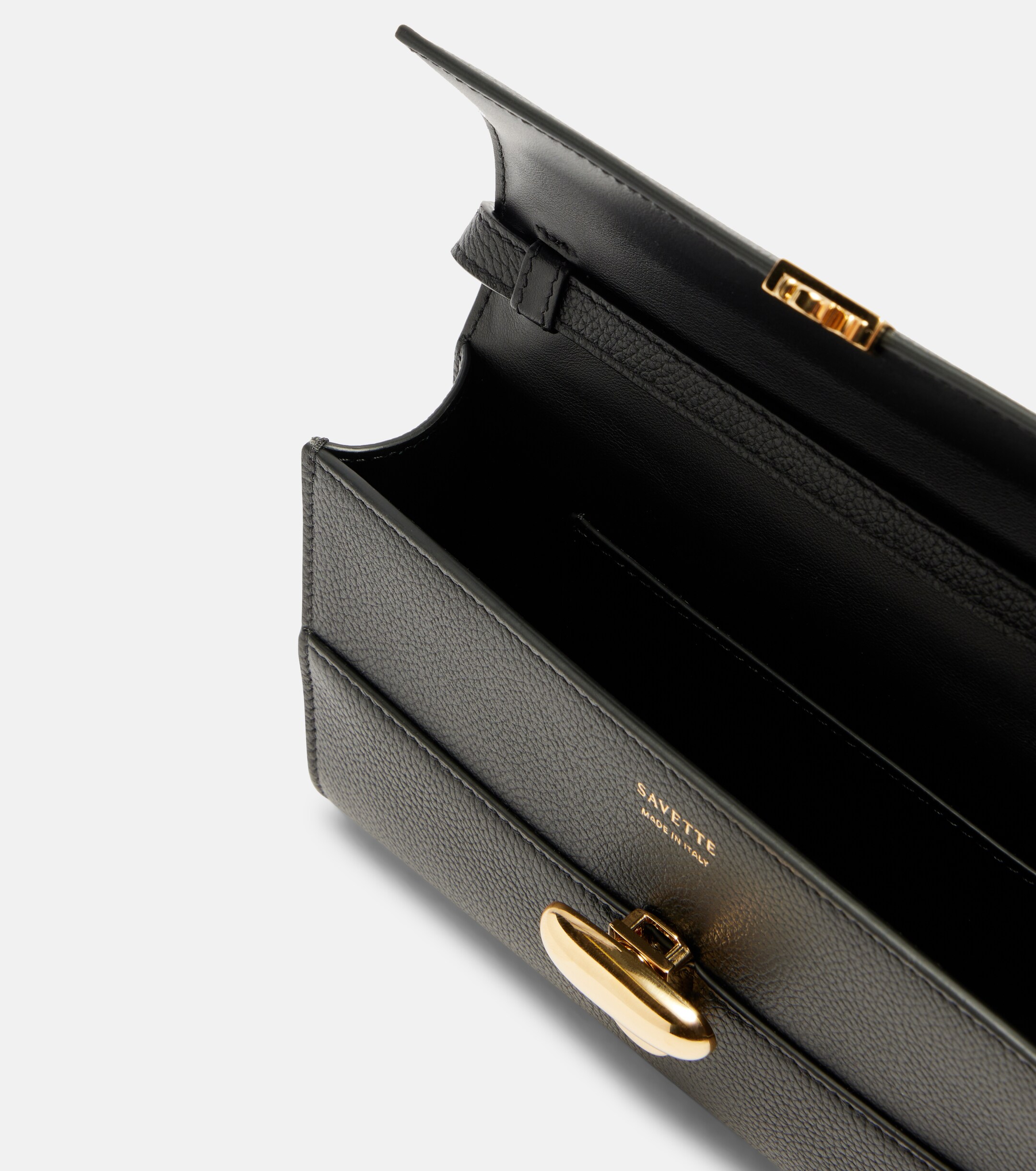 Savette Symmetry Mini leather crossbody bag thumbnail