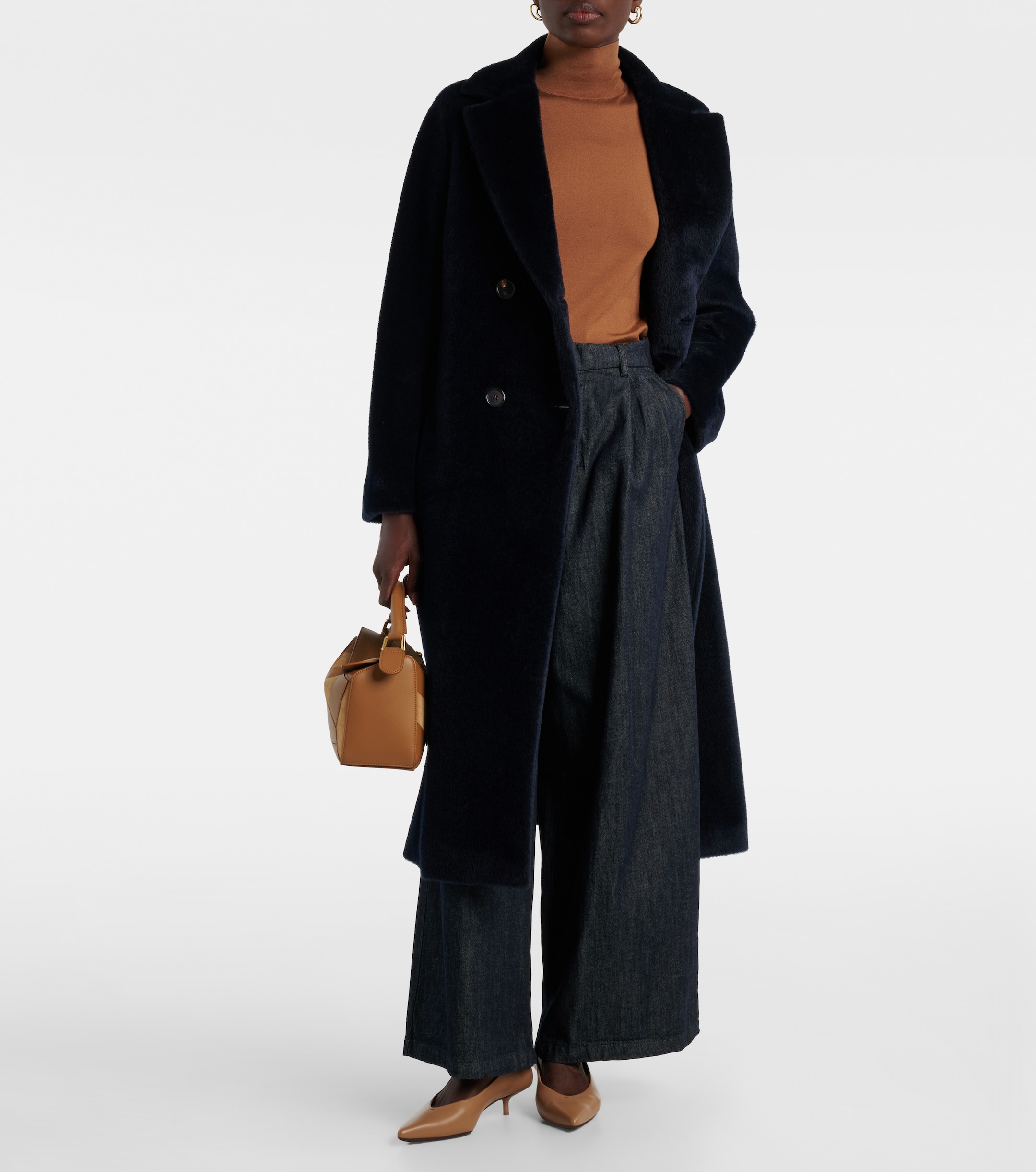 S Max Mara Alpaca and wool coat