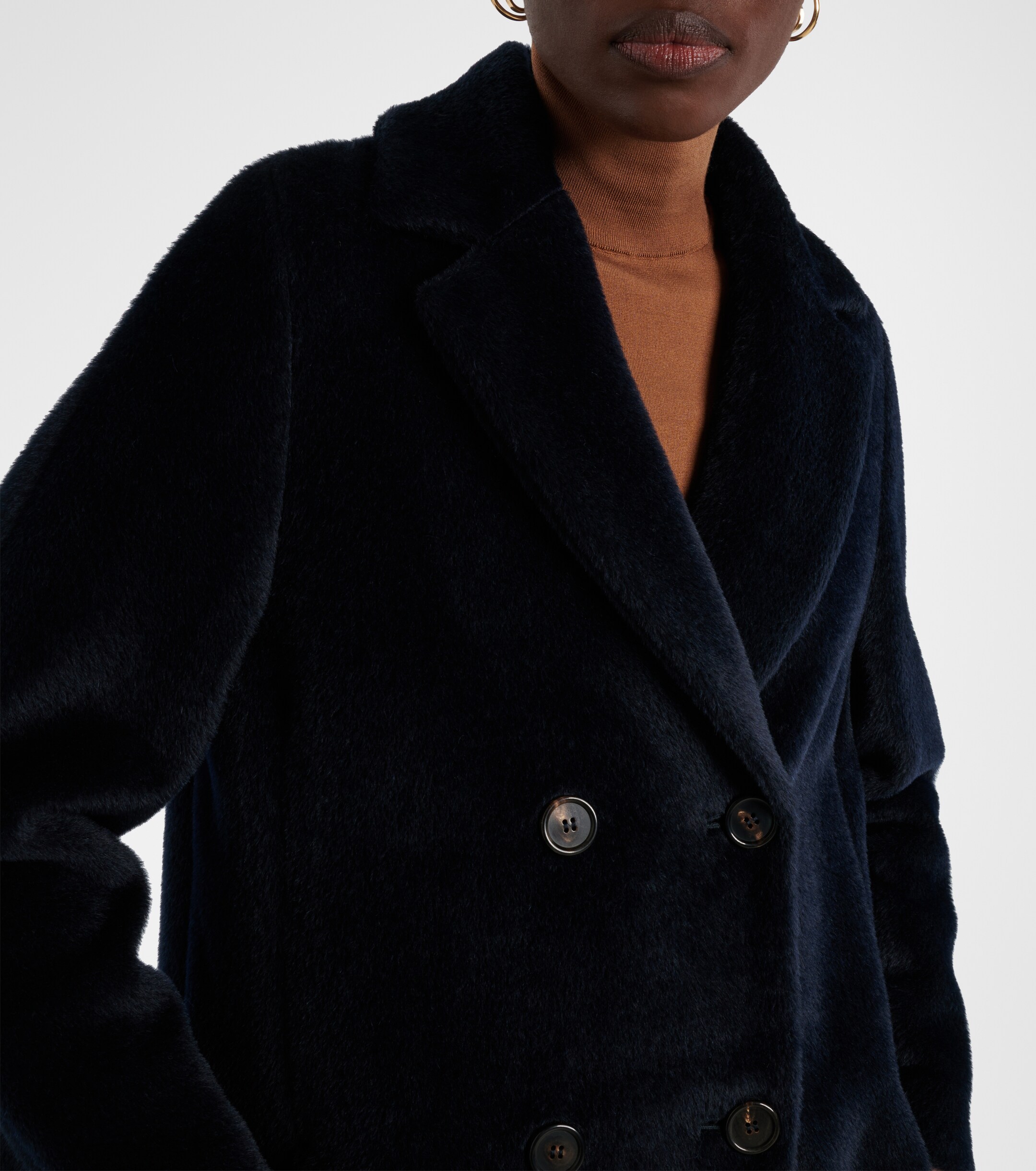 S Max Mara Alpaca and wool coat thumbnail