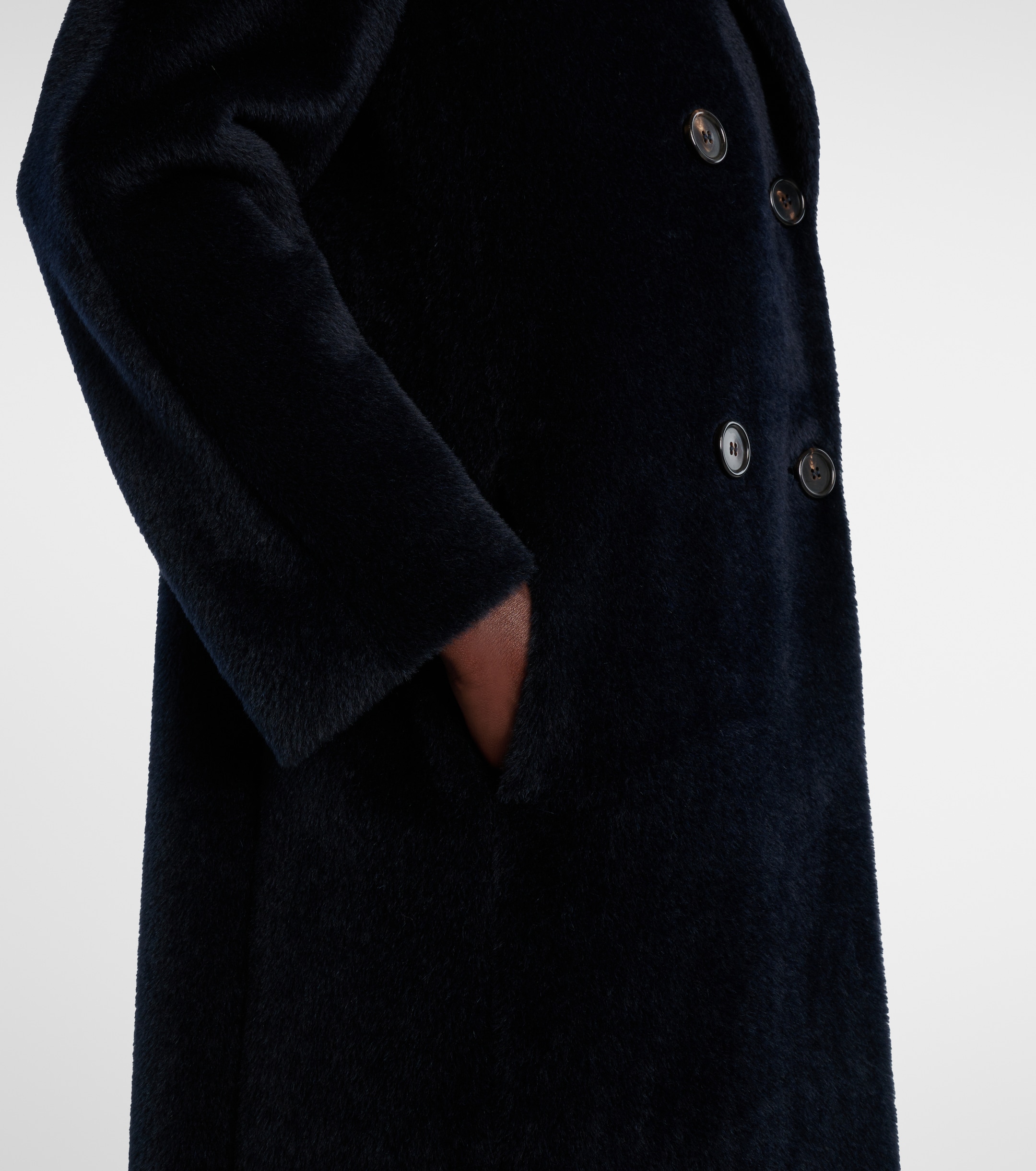 S Max Mara Alpaca and wool coat thumbnail