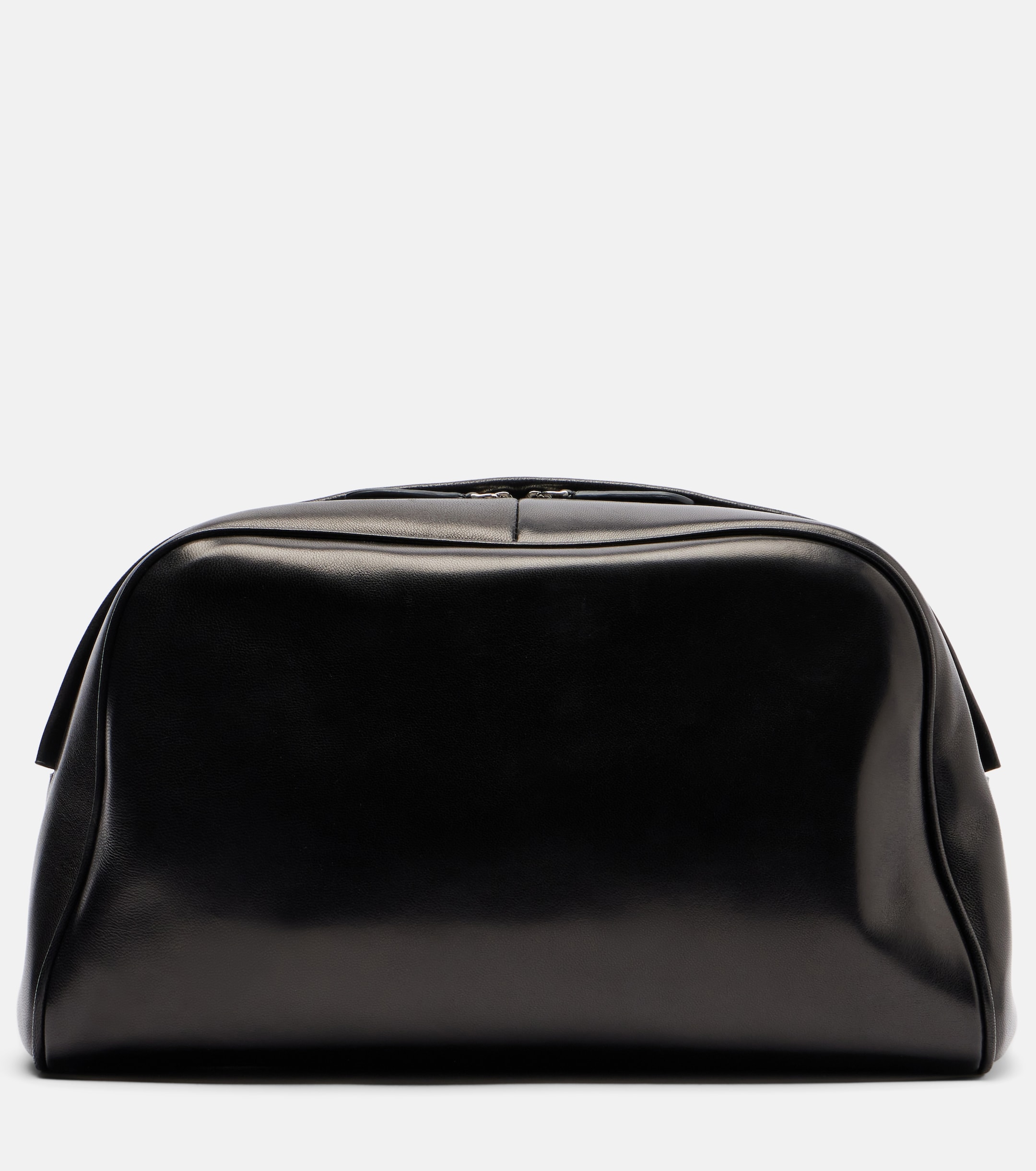 The Row Leila Small leather clutch