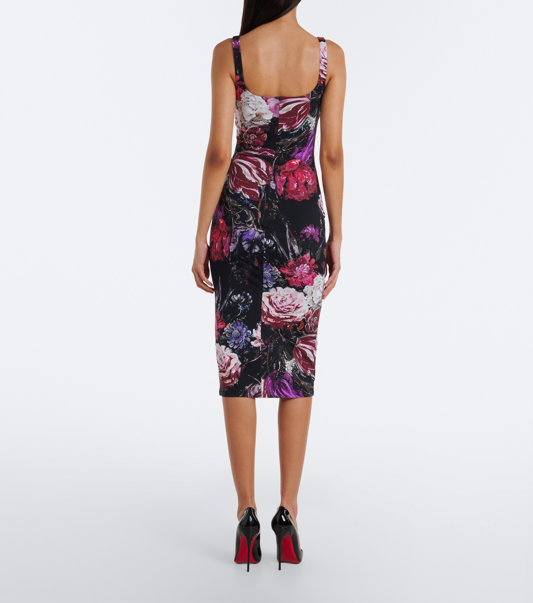 ROBERTO CAVALLI Roberto Cavalli Floral midi dress