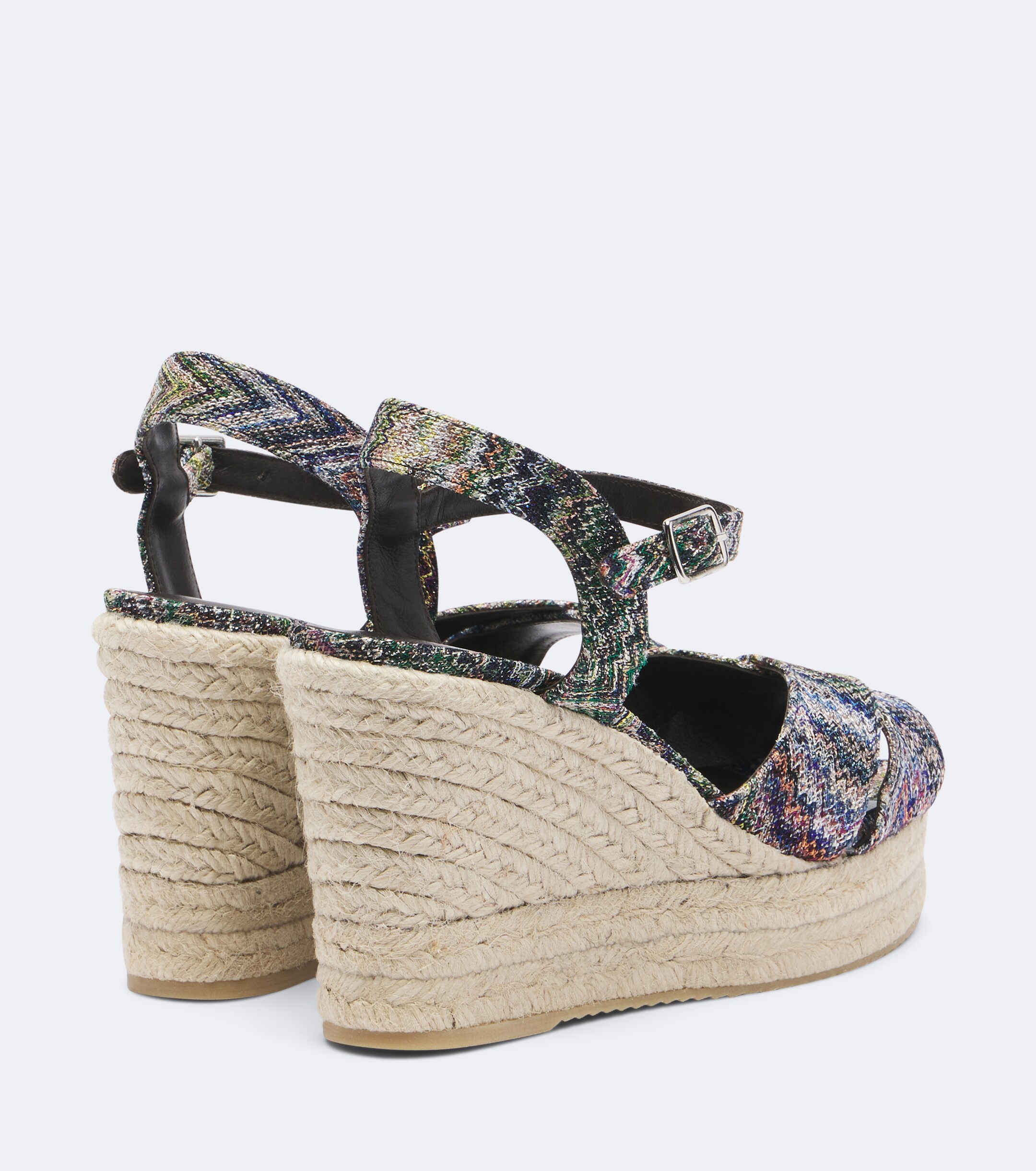Missoni Missoni Zigzag wedge sandals
