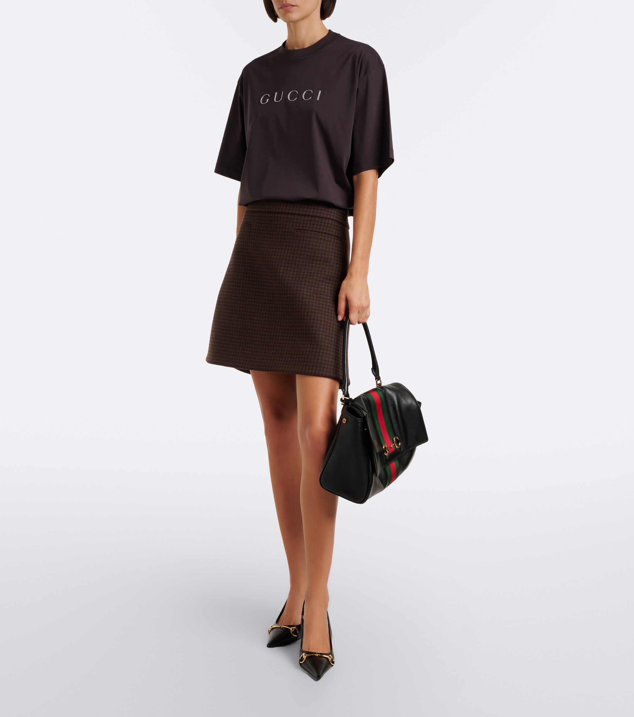 Gucci Gucci Logo cotton jersey T-shirt
