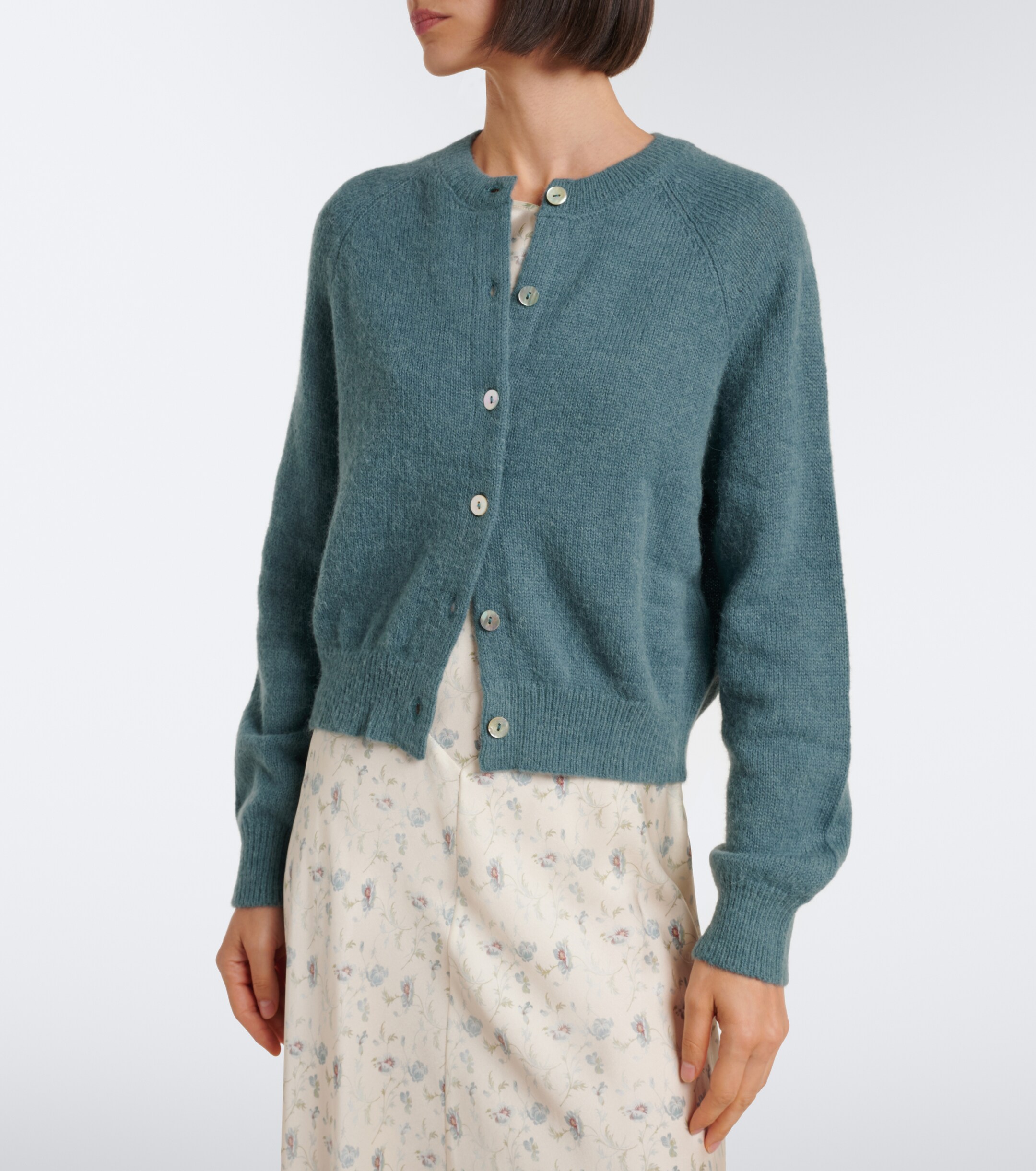 Dôen Dôen Petra wool and alpaca-blend cardigan