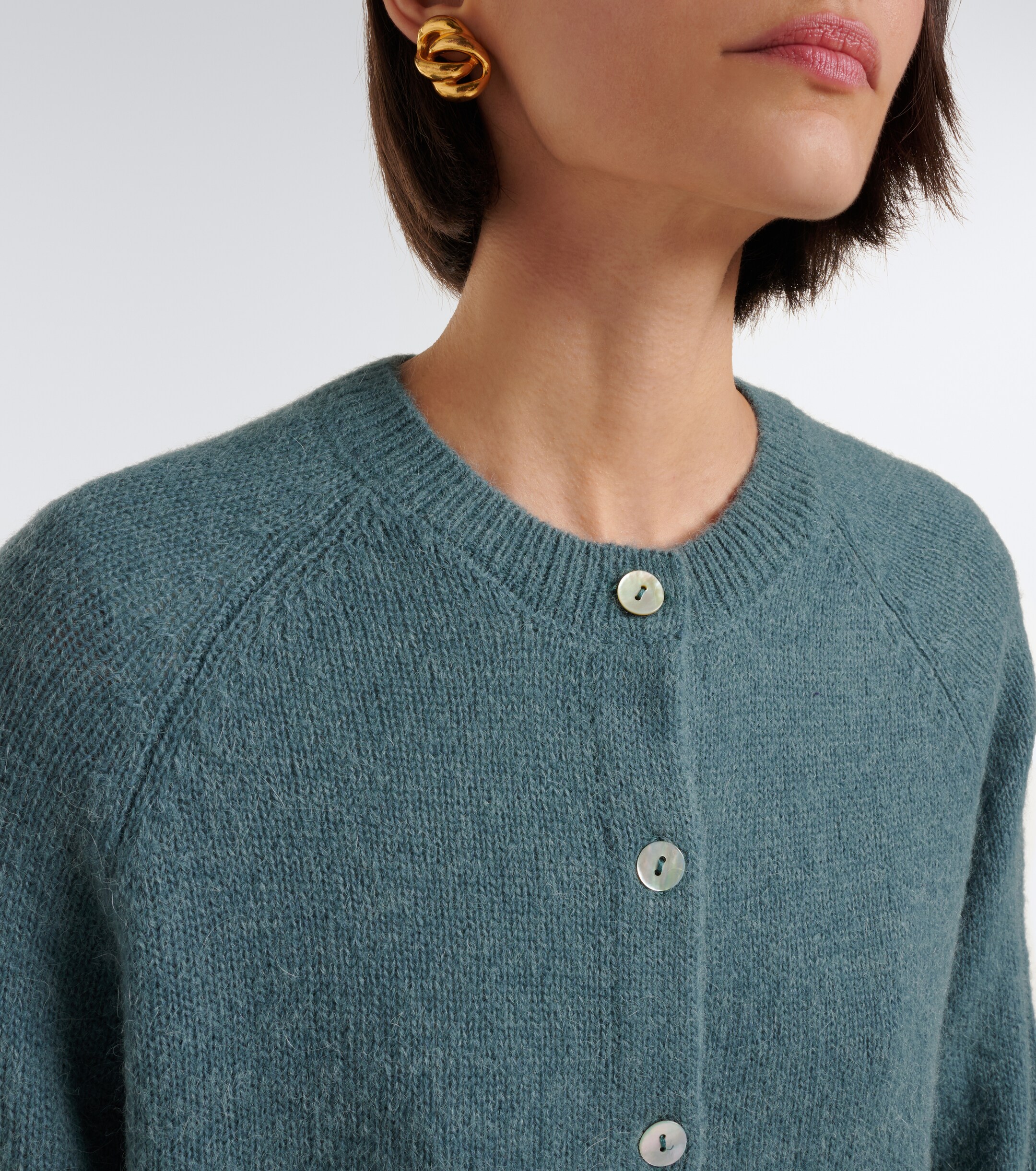 Dôen Dôen Petra wool and alpaca-blend cardigan