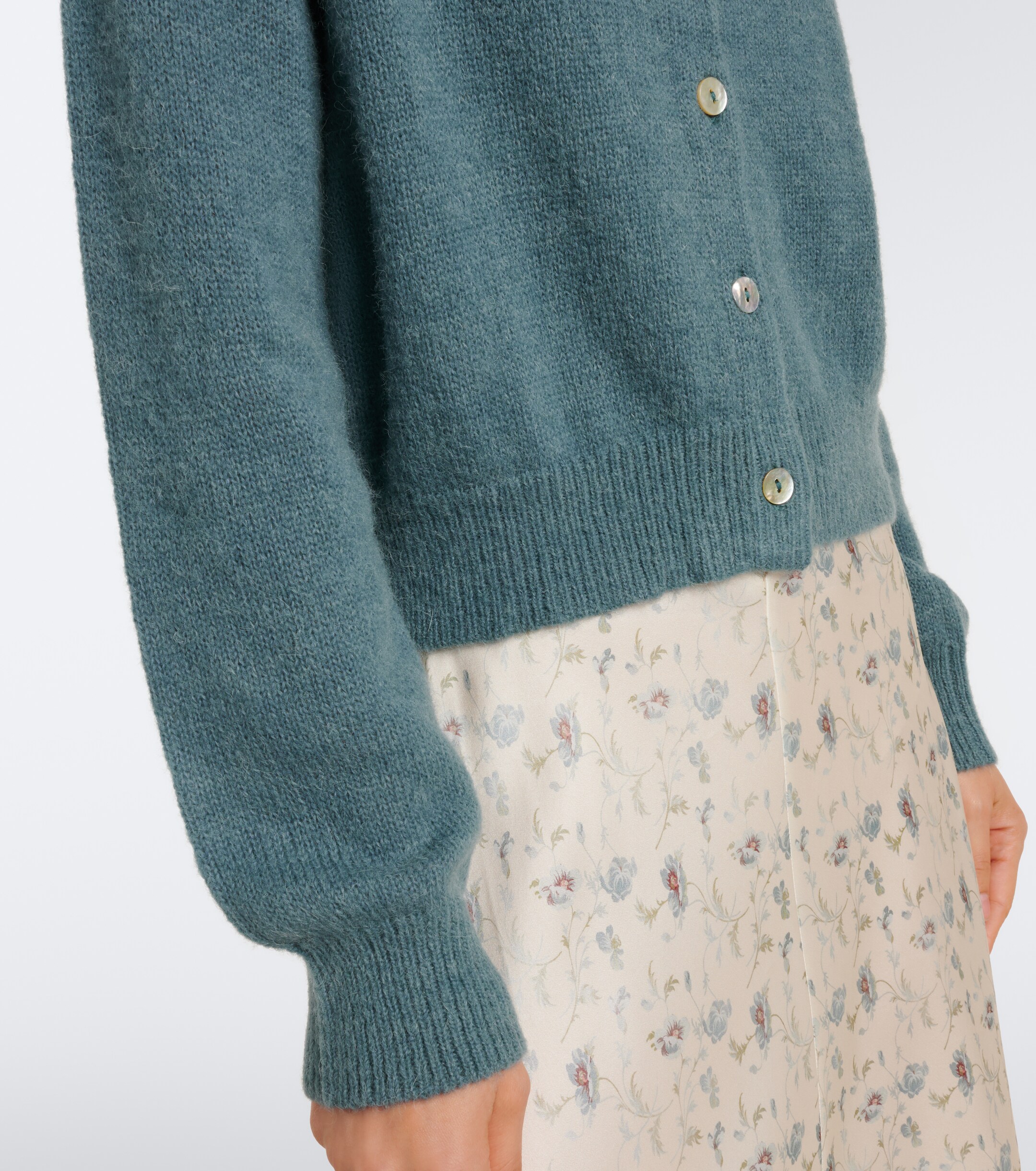 Dôen Dôen Petra wool and alpaca-blend cardigan