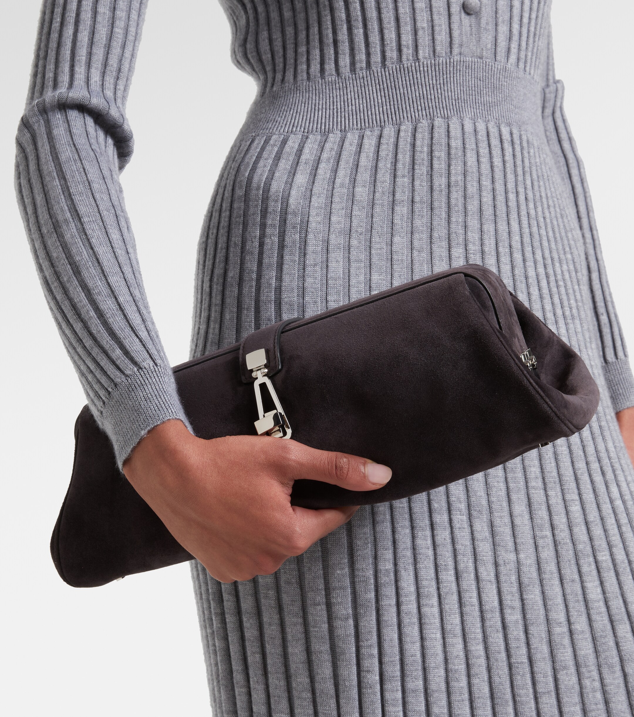 Gabriela Hearst Small suede shoulder bag
