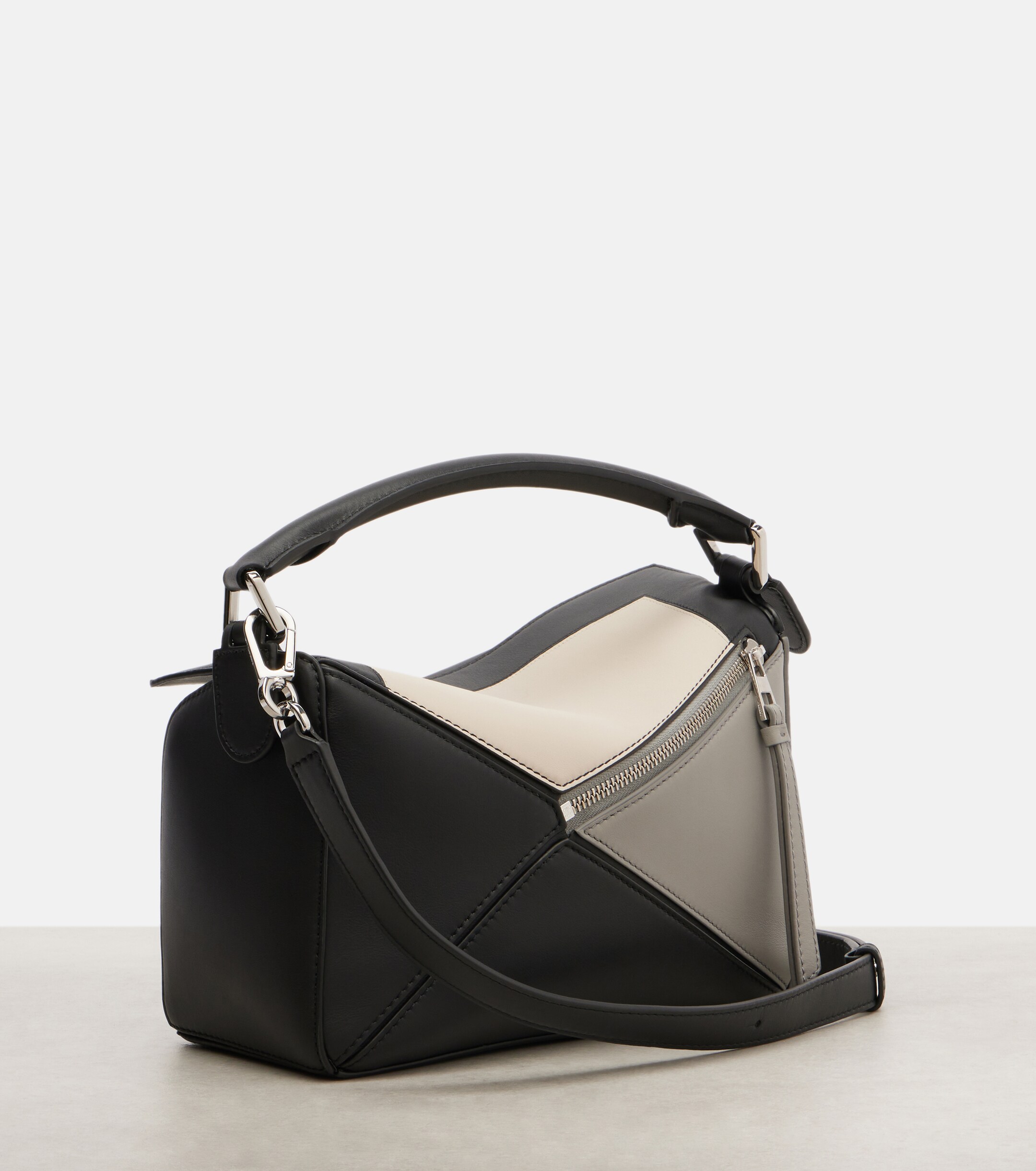 Loewe x Albers Puzzle Small leather top-handle bag