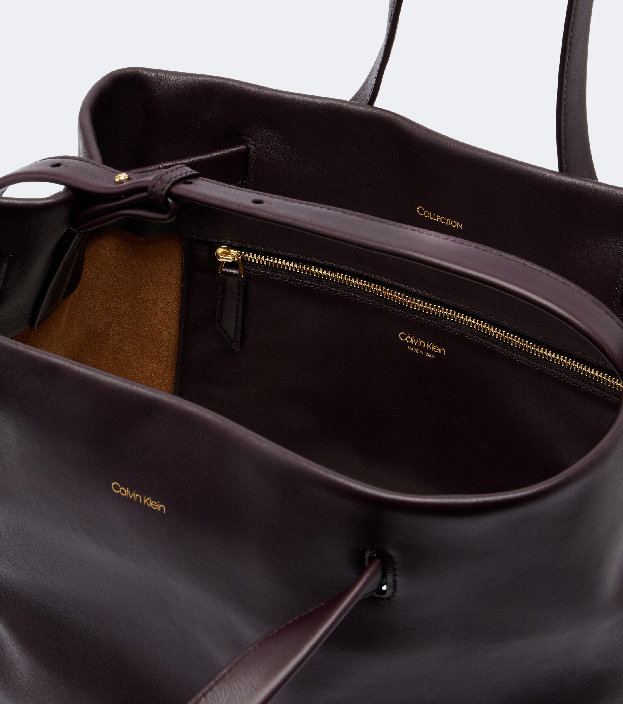 Calvin Klein Collection Nine Small leather shopper