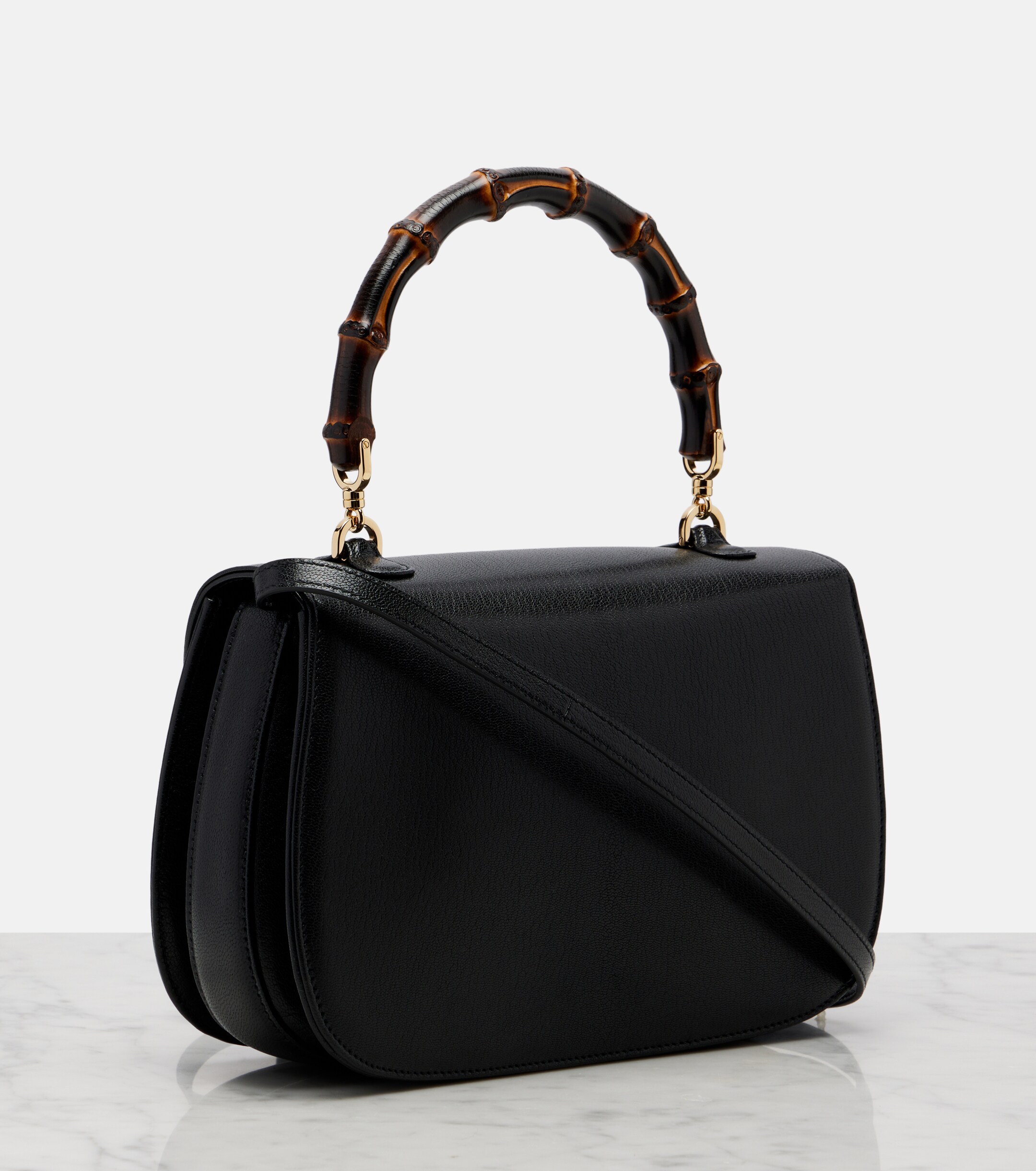 Gucci Gucci Bamboo 1947 Medium leather top-handle bag