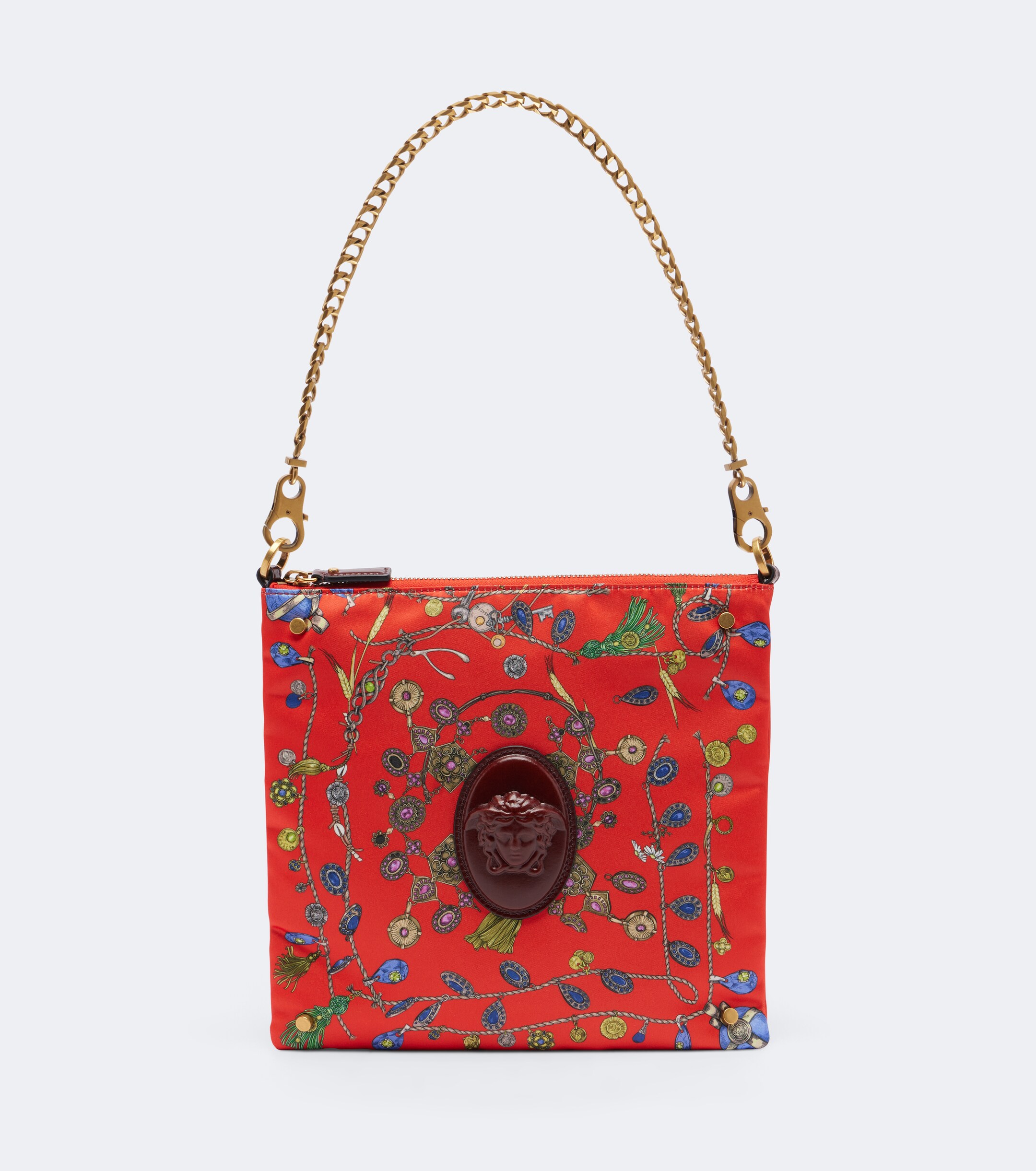 Versace Medusa printed duchess shoulder bag