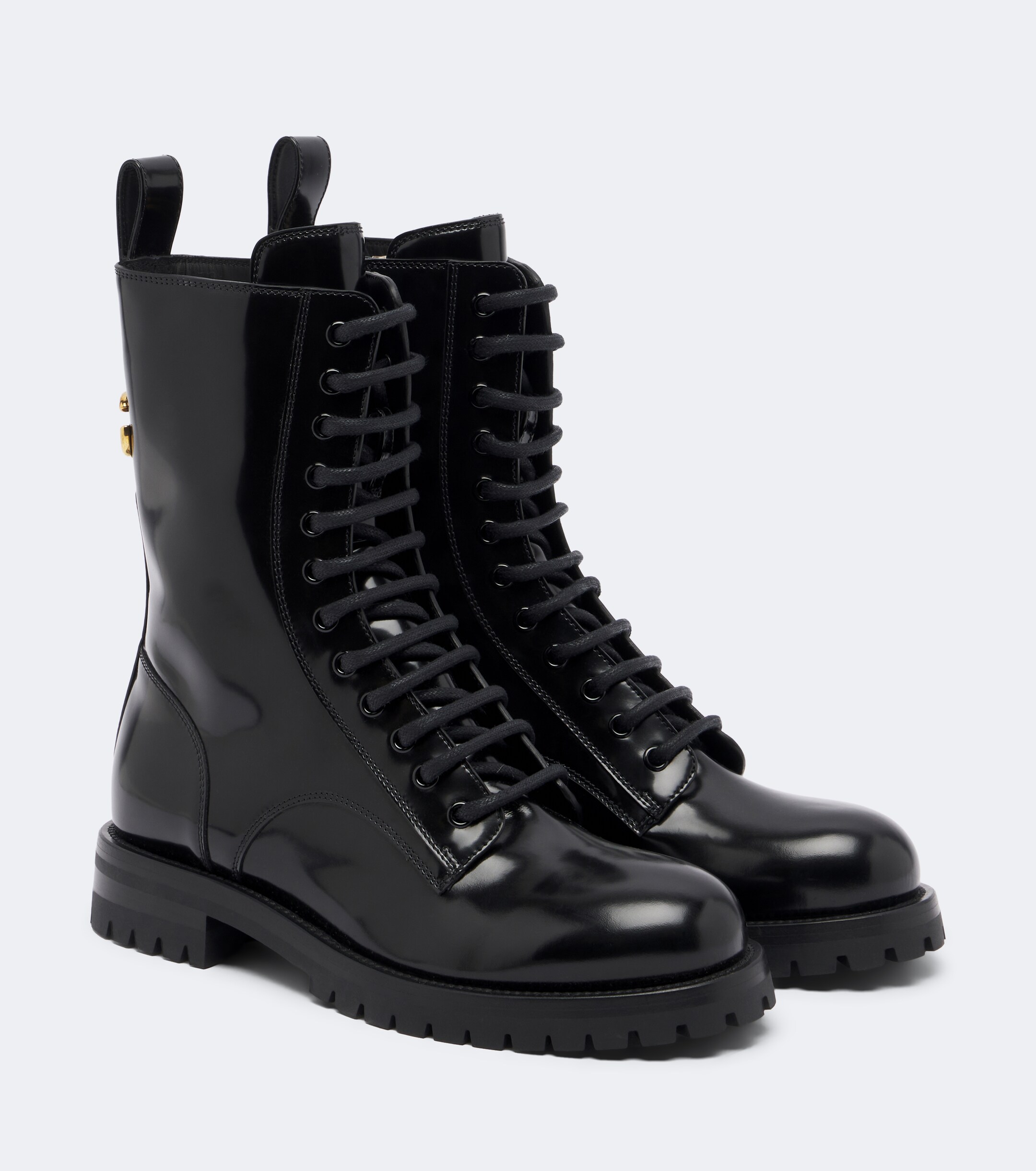 Dolce&Gabbana Dolce & Gabbana DG leather lace-up boots