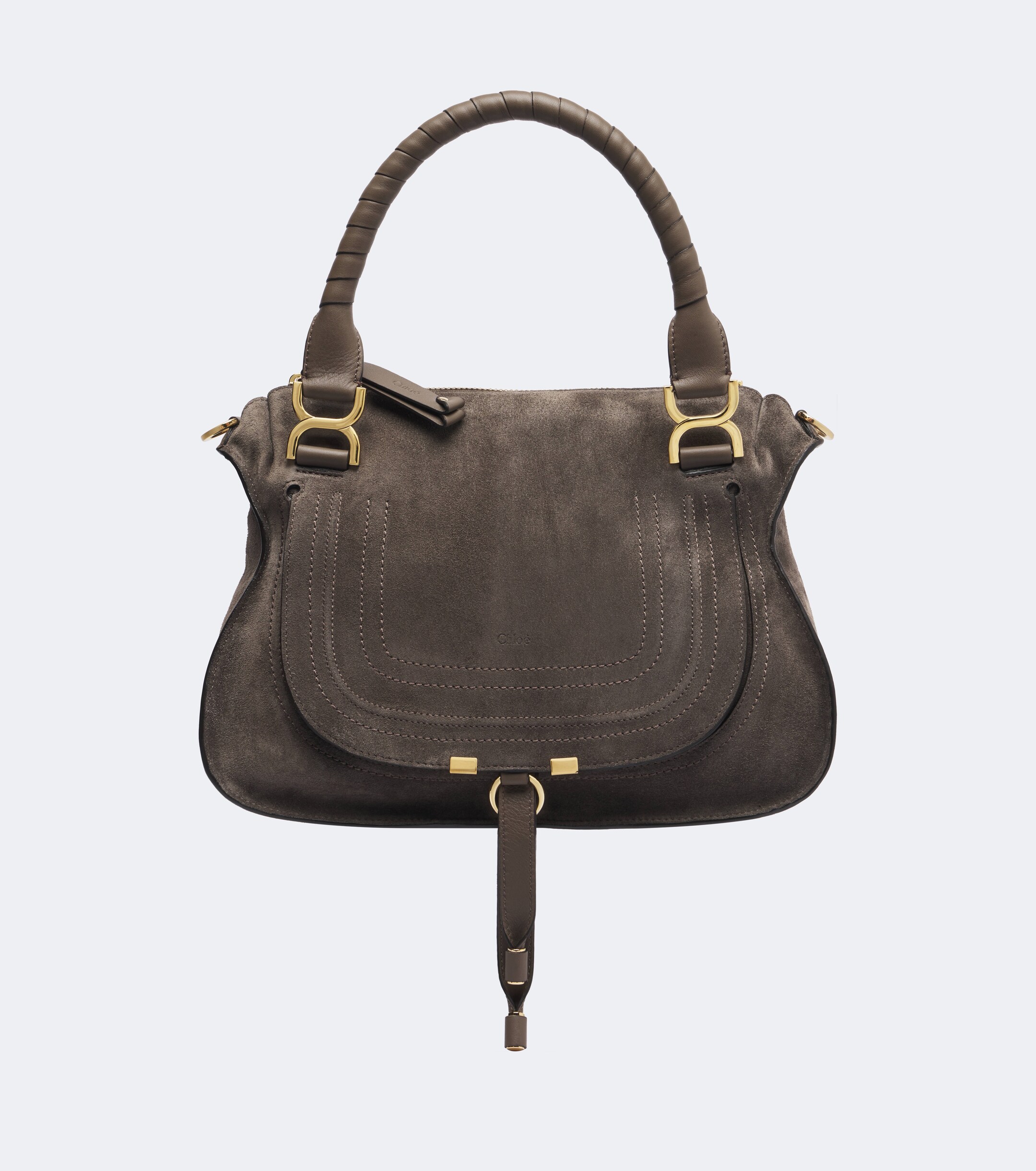 Chloé Marcie Medium suede shoulder bag