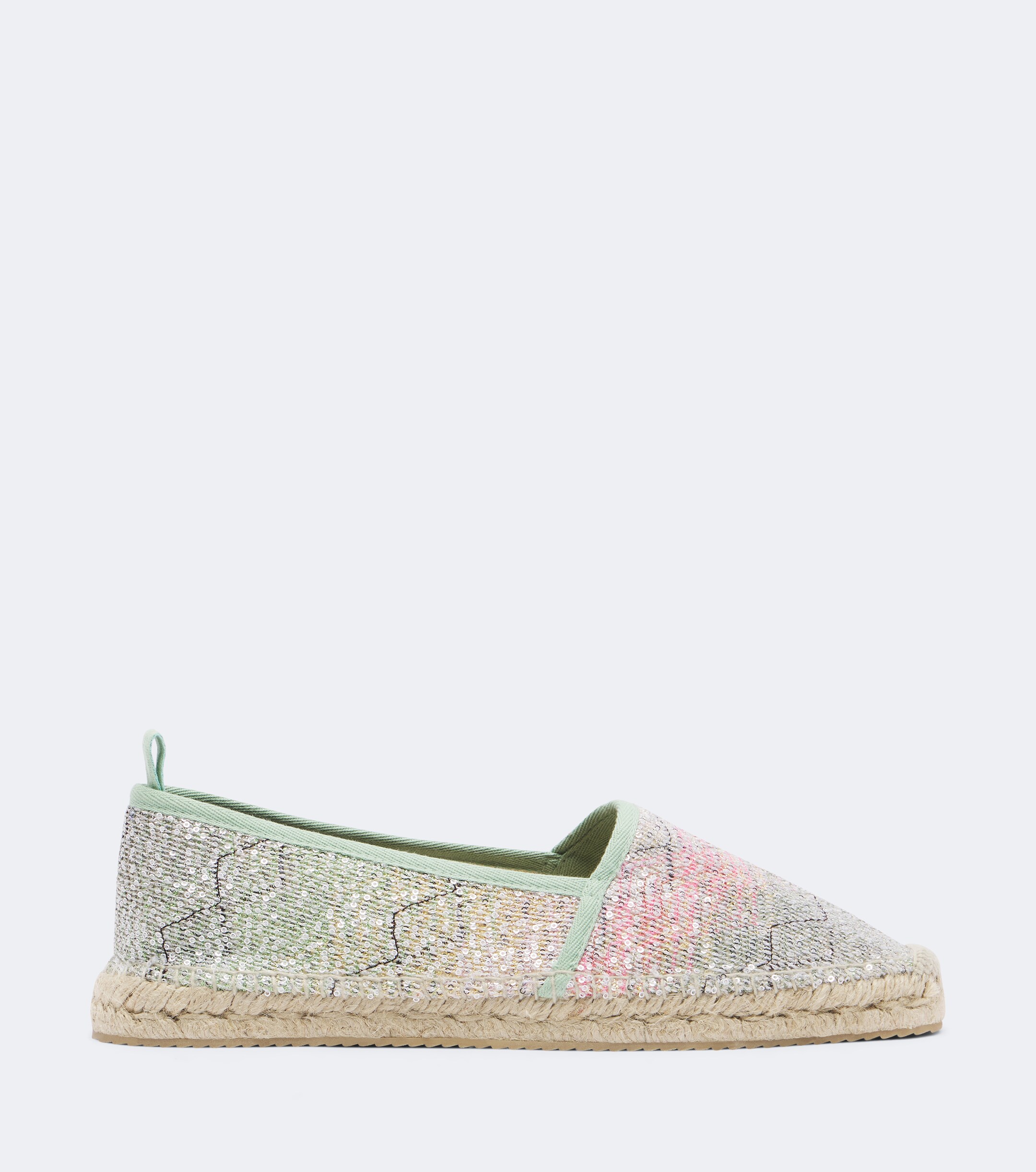 Missoni Missoni Zigzag sequined espadrilles