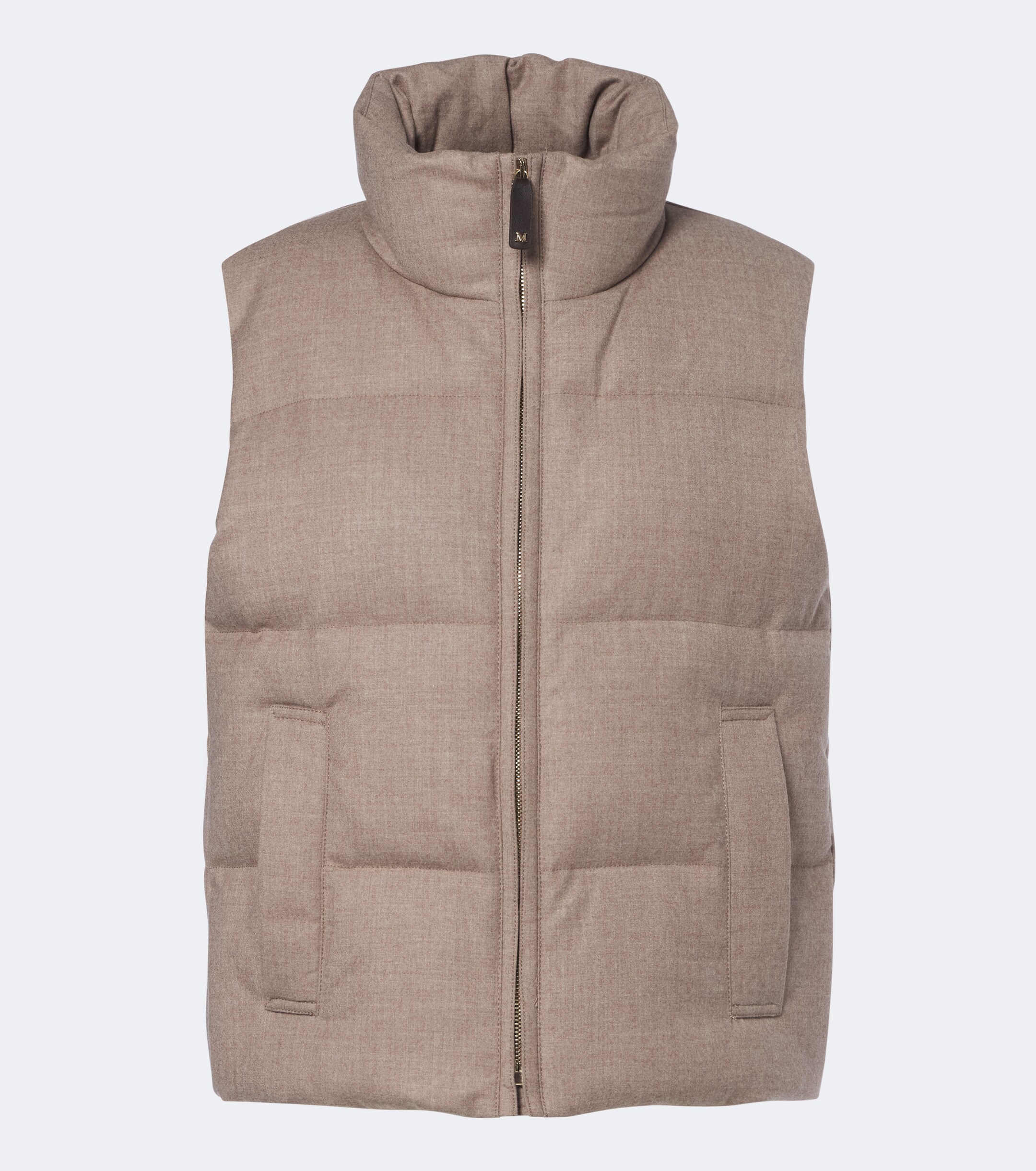 Max Mara Max Mara Cashmere-blend down vest