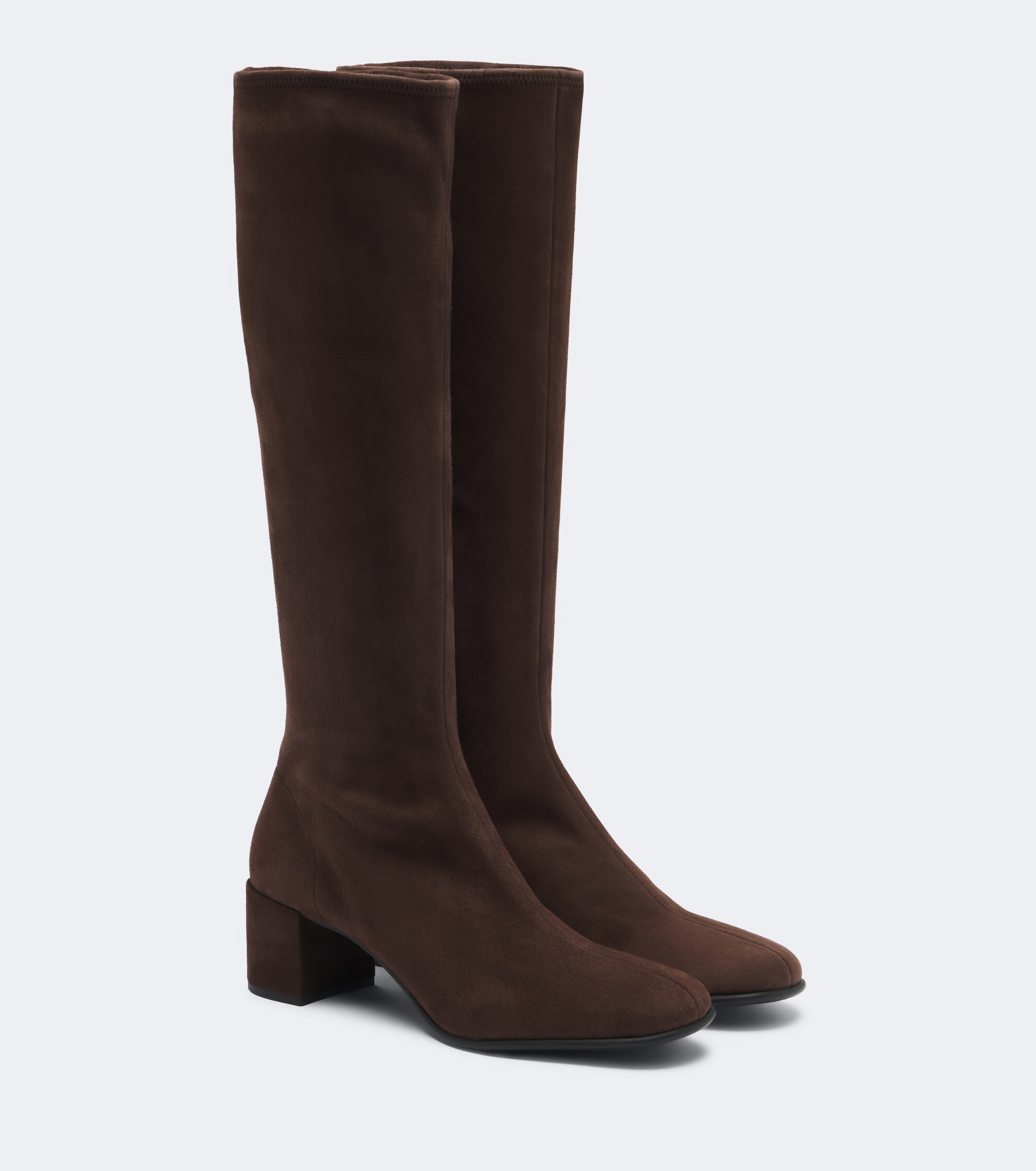 Prada Prada Suede knee-high boots