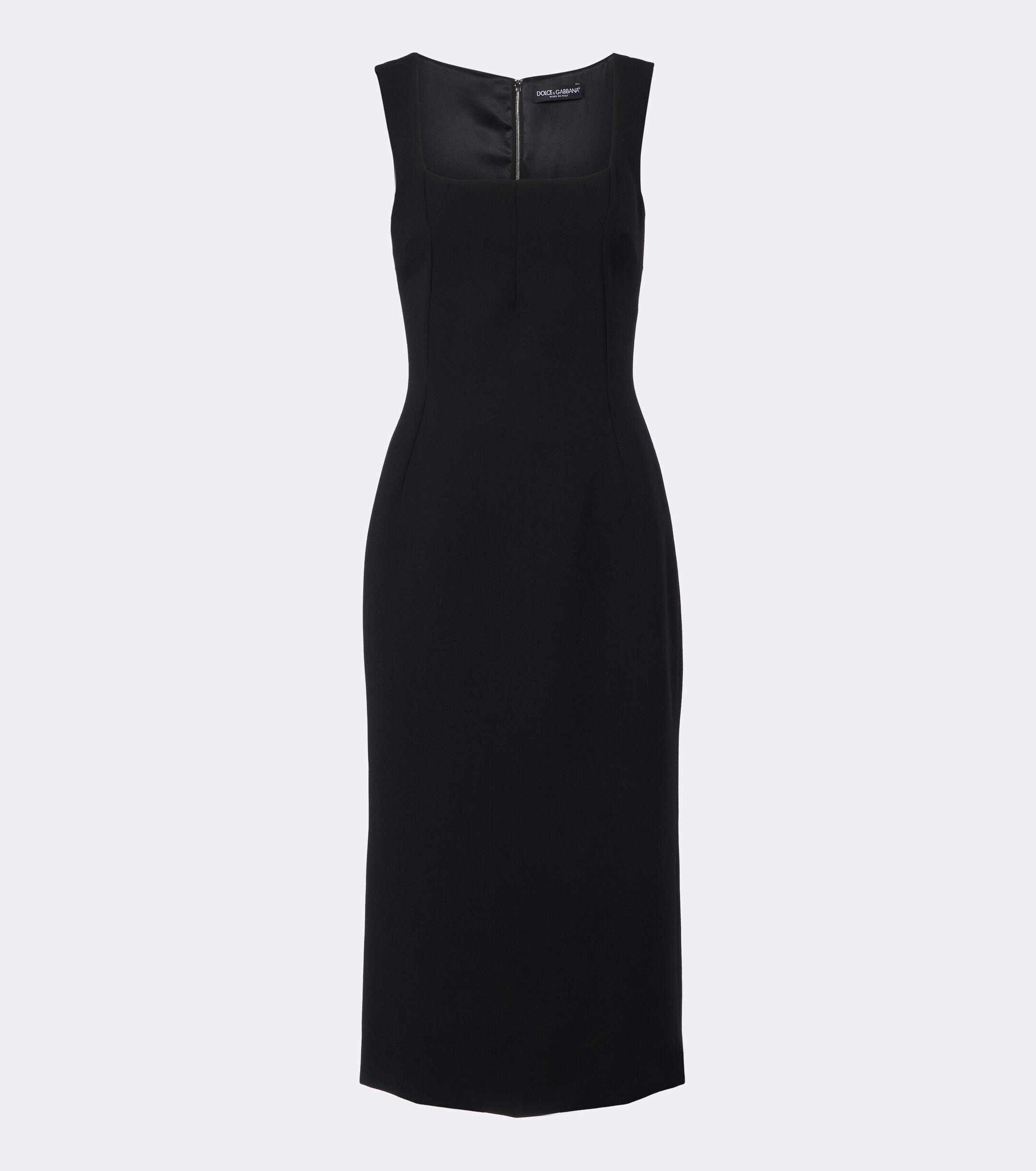 Dolce&Gabbana Dolce & Gabbana Virgin wool crêpe midi dress