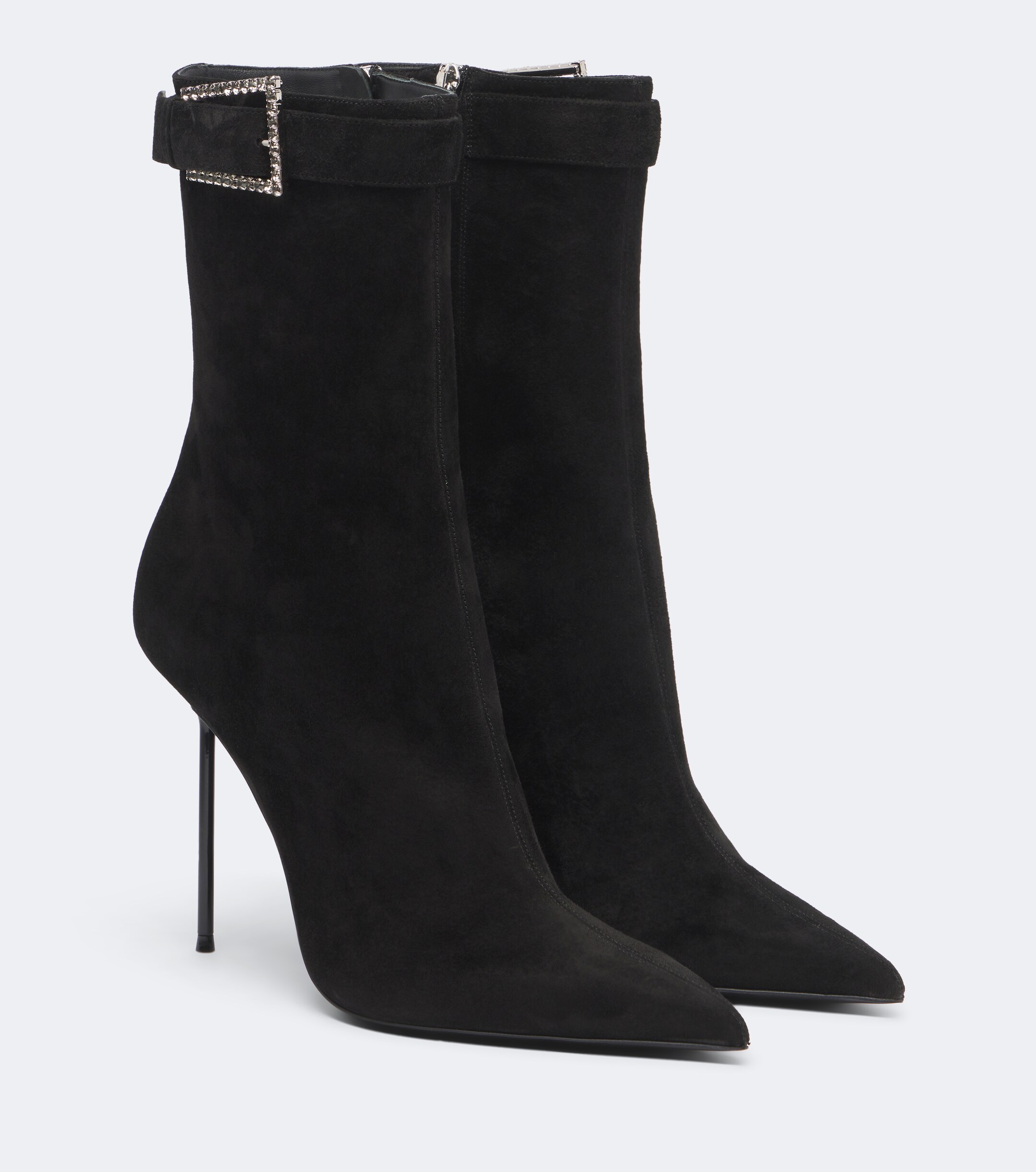Paris Texas Paris Texas Lidia embellished suede ankle boots