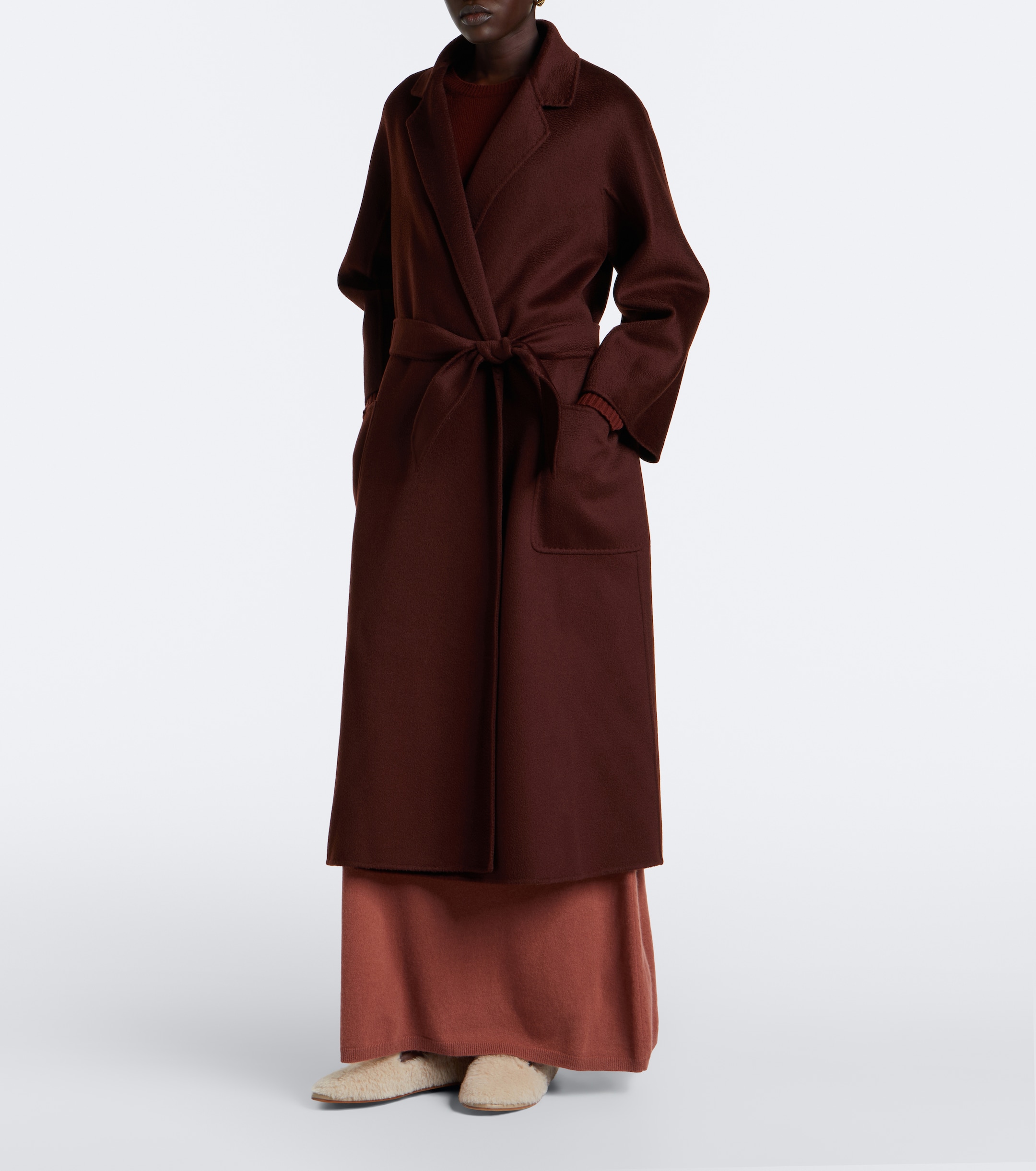 Max Mara Max Mara Ludmilla Icon cashmere wrap coat