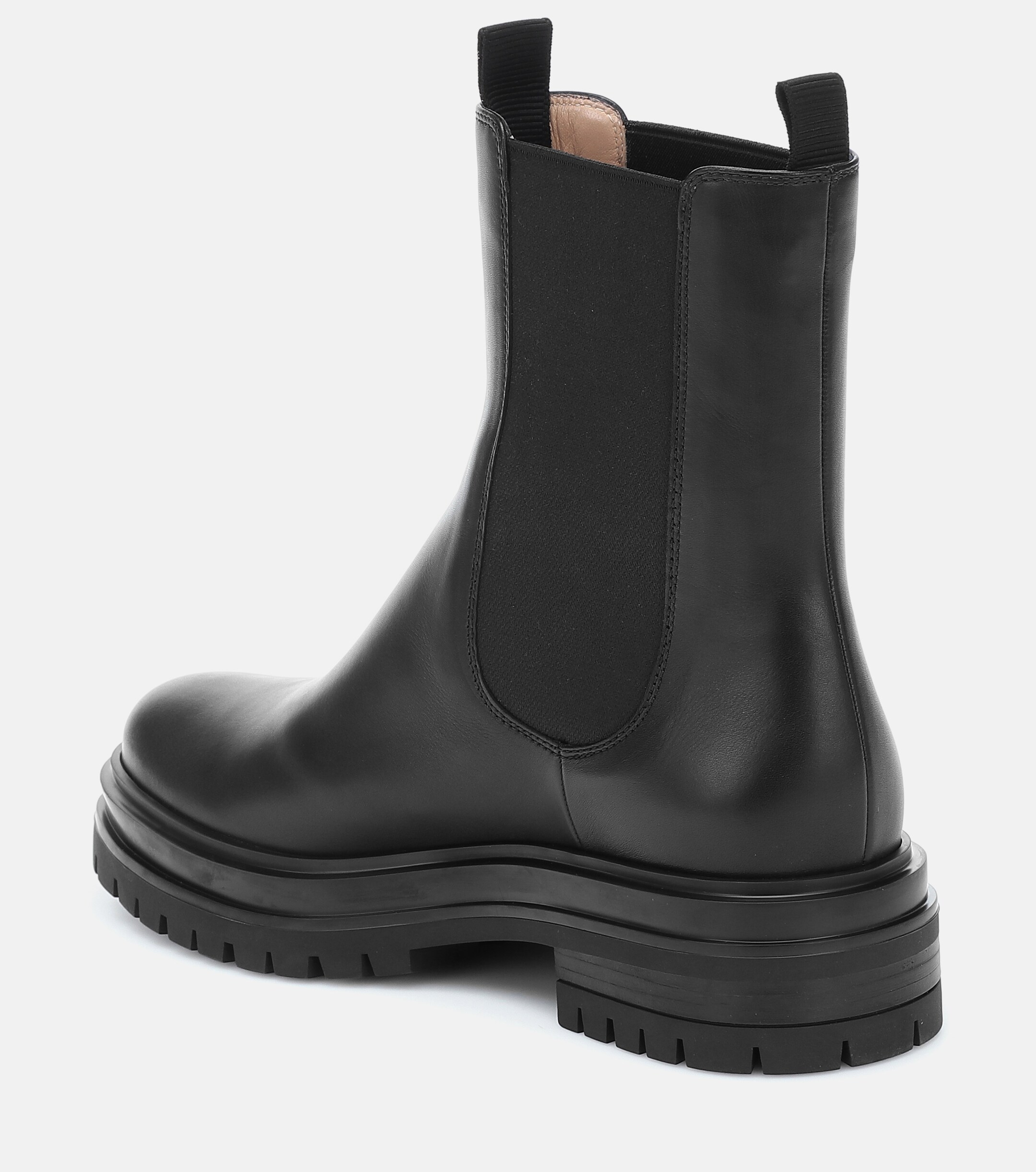 GIANVITO ROSSI Chester leather ankle boots thumbnail