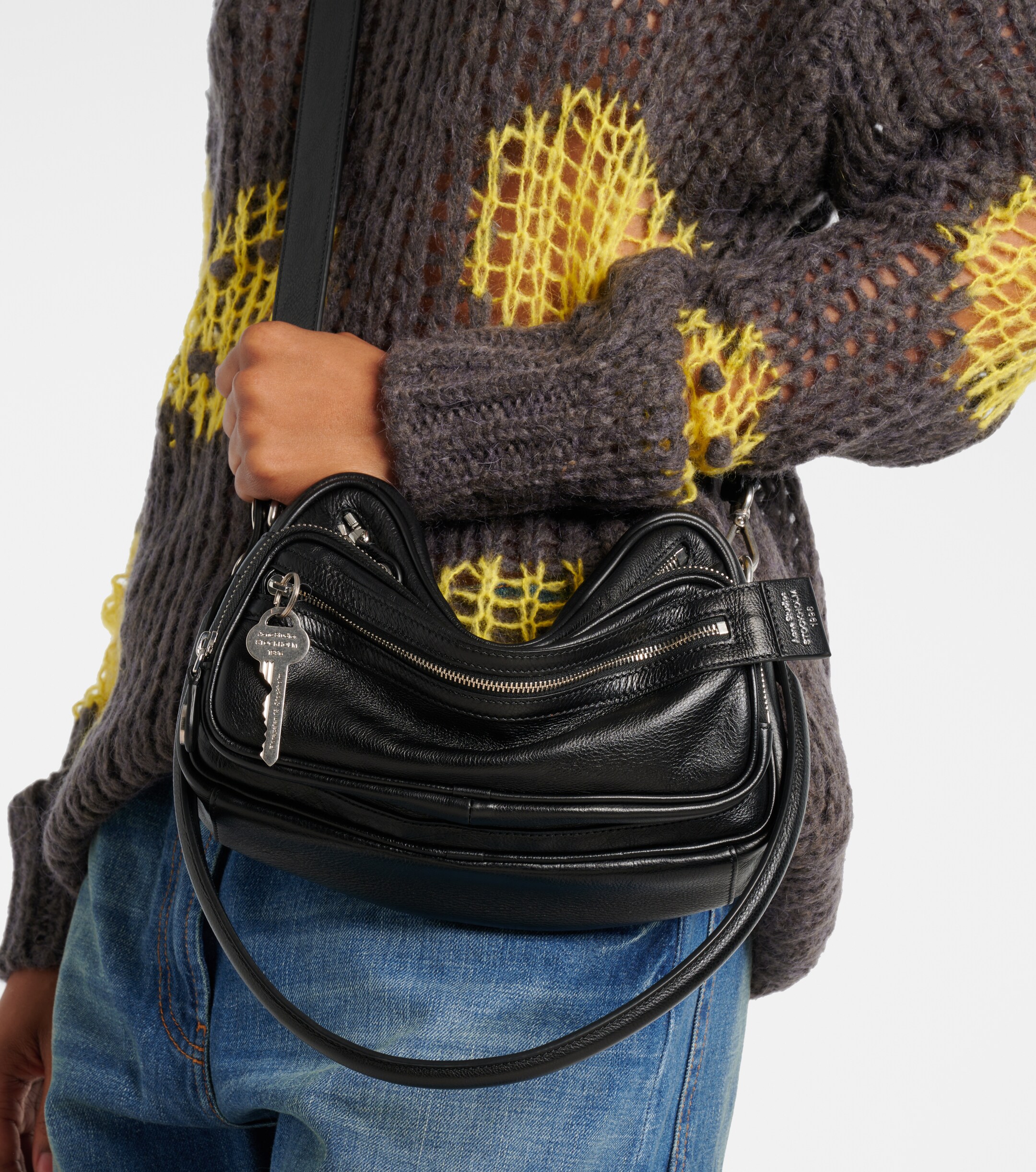 Acne Studios Camero Party leather shoulder bag