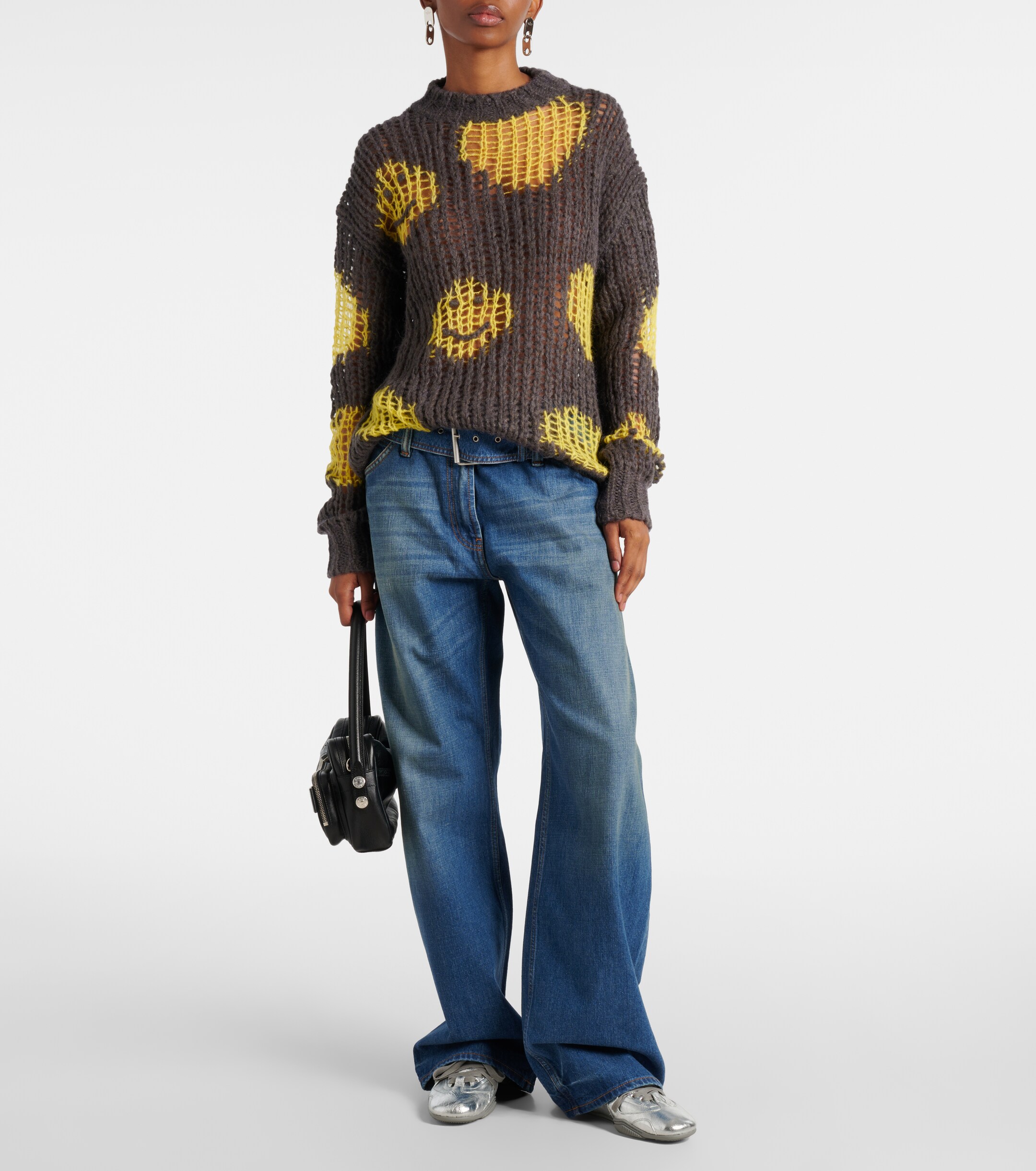 Acne Studios Camero Party leather shoulder bag