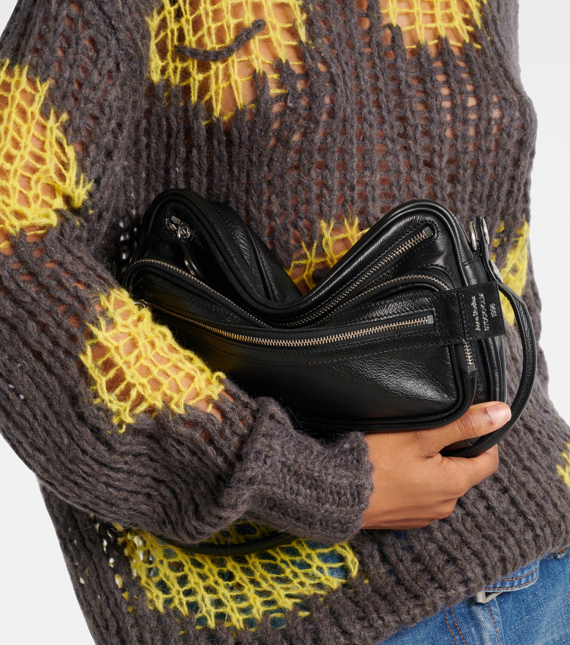 Acne Studios Camero Party leather shoulder bag