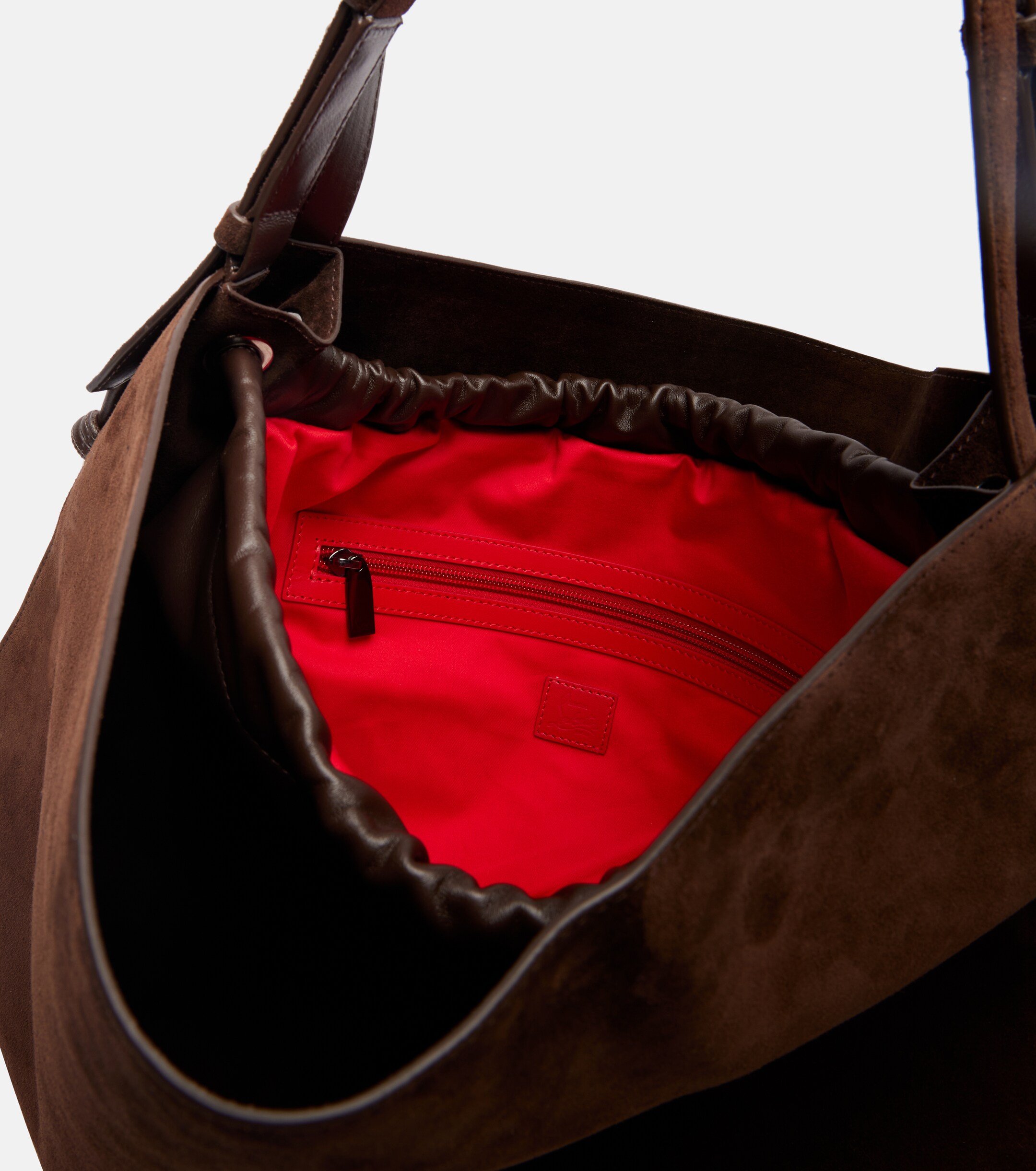 CHRISTIAN LOUBOUTIN Baggy suede tote bag
