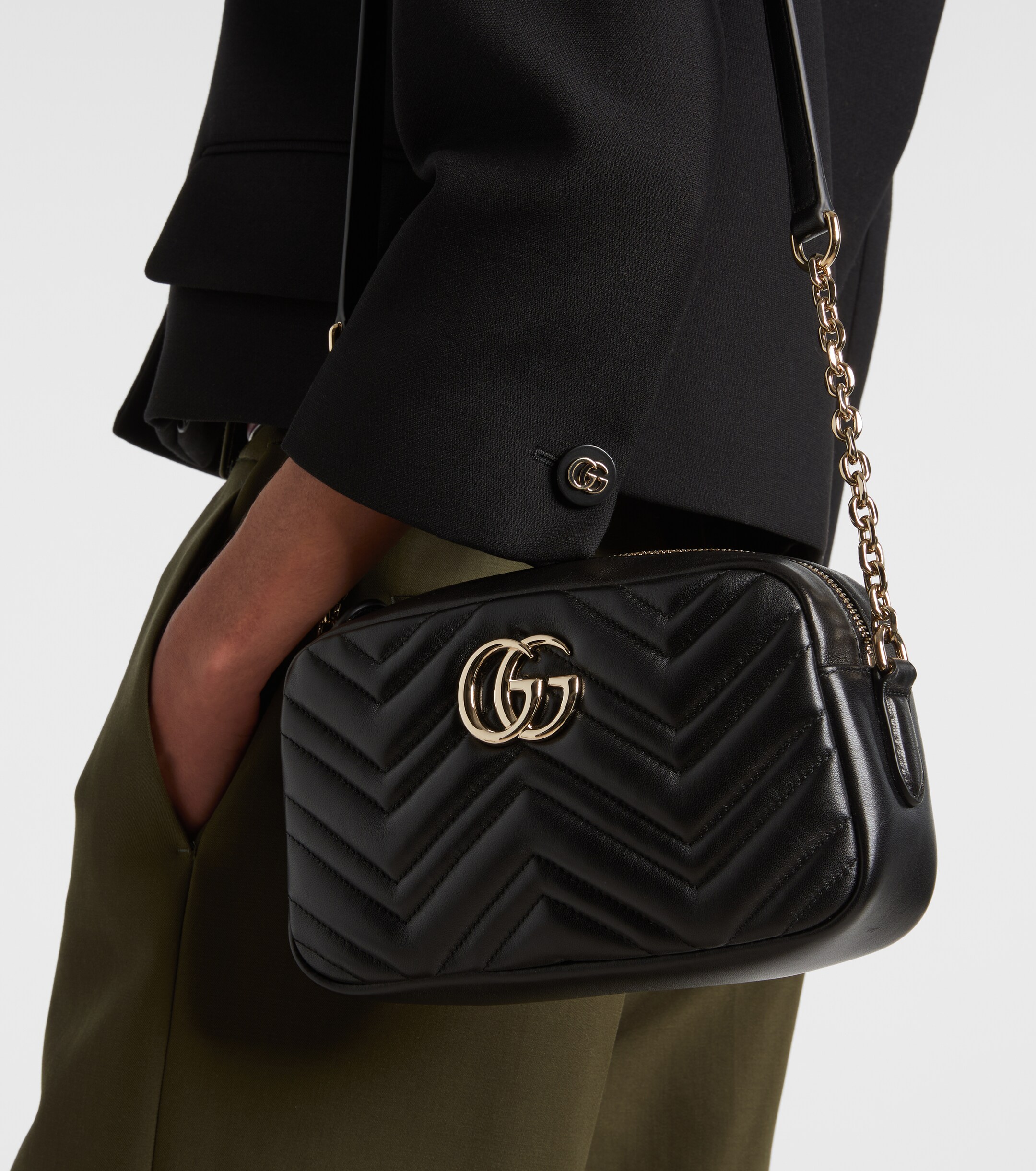 Gucci GG Marmont Small leather crossbody bag