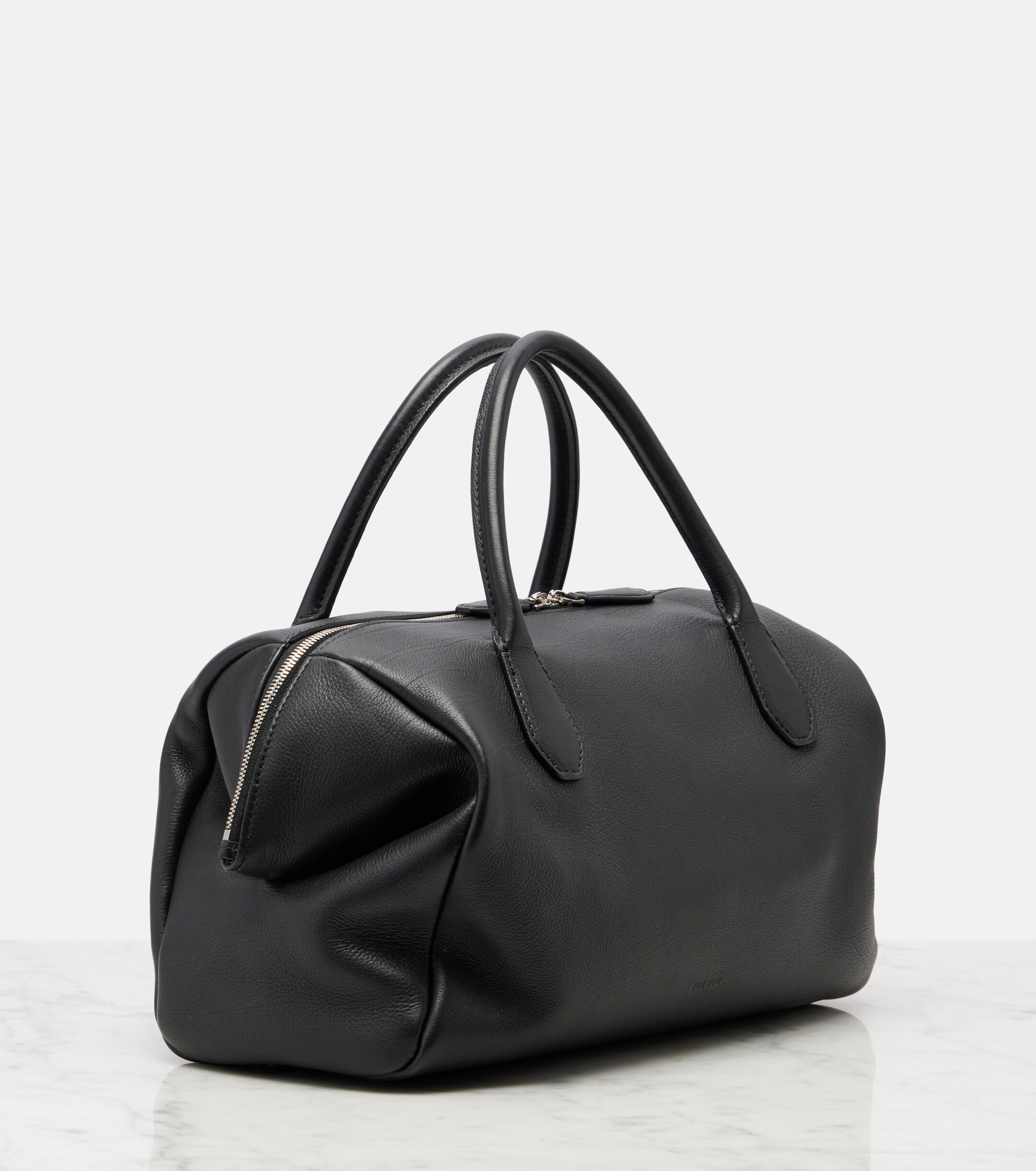 The Row Faye leather top-handle bag