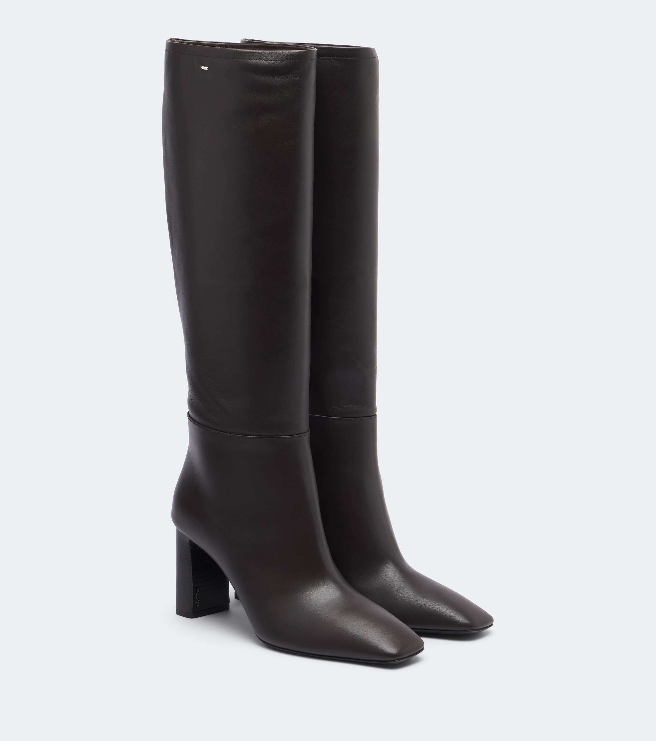 Max Mara Max Mara Leather knee-high boots