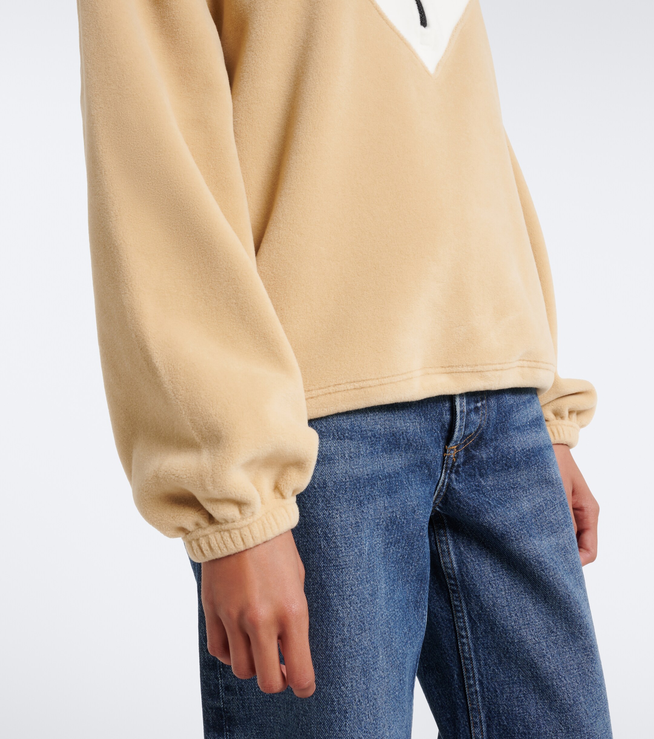 Canada Goose Canada Goose Tayen colorblocked fleece sweatshirt