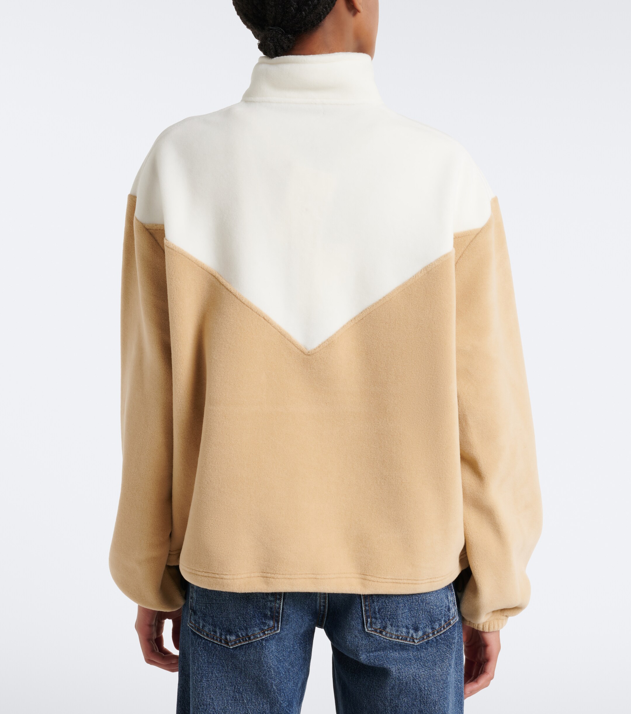 Canada Goose Canada Goose Tayen colorblocked fleece sweatshirt