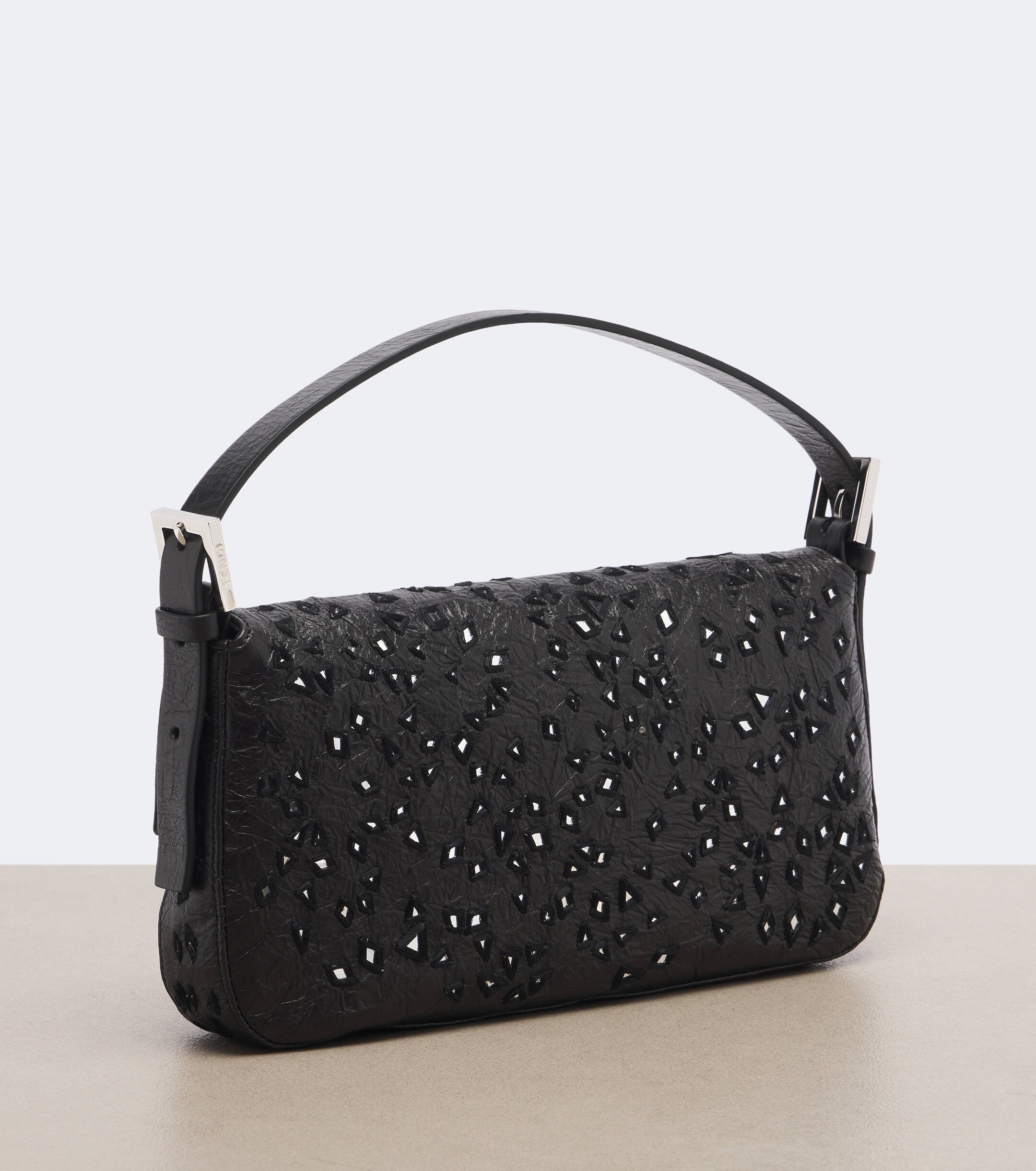 Fendi Baguette® 26424 Small embellished leather shoulder bag