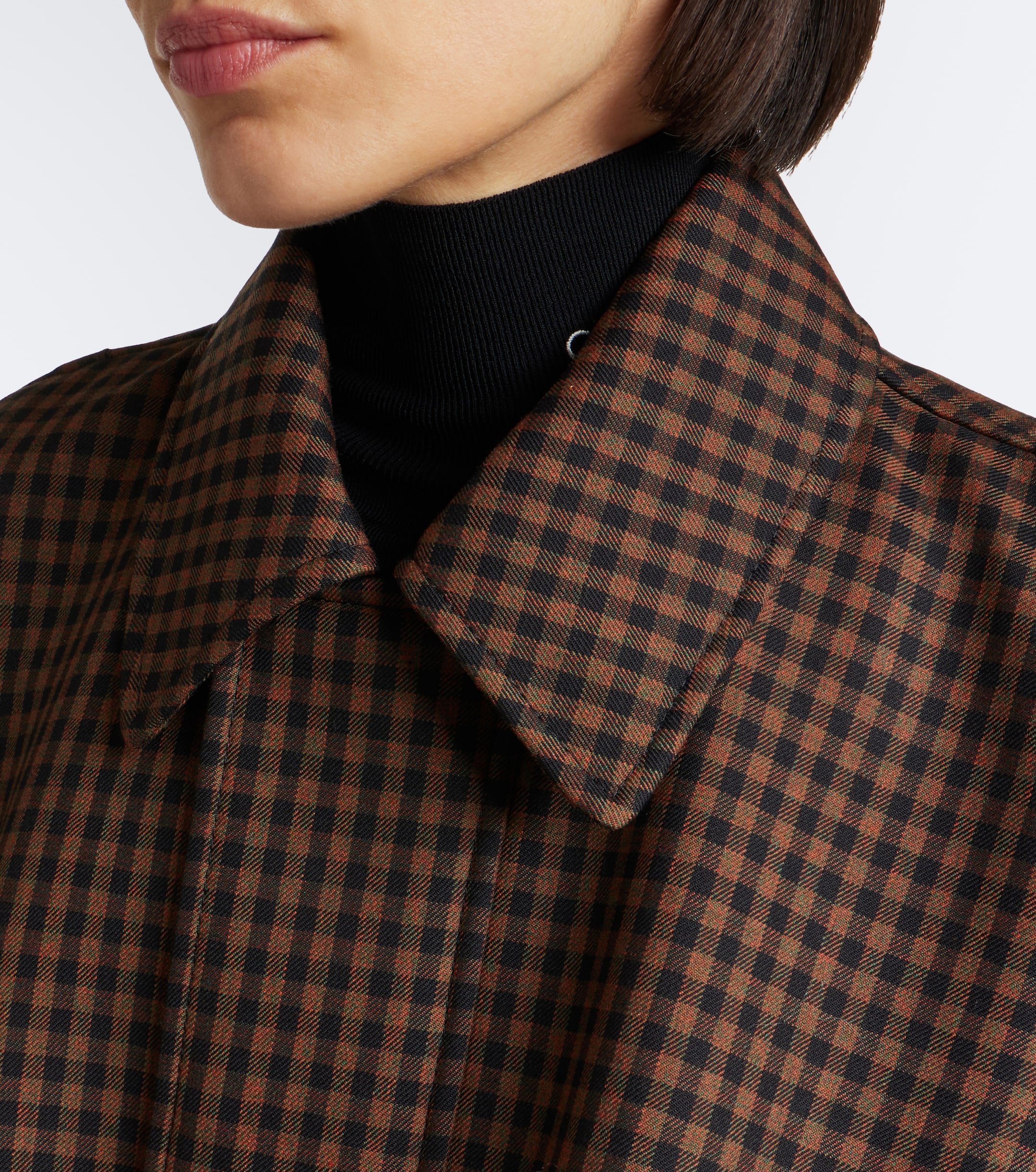 Loewe Loewe Checked wool blouson jacket