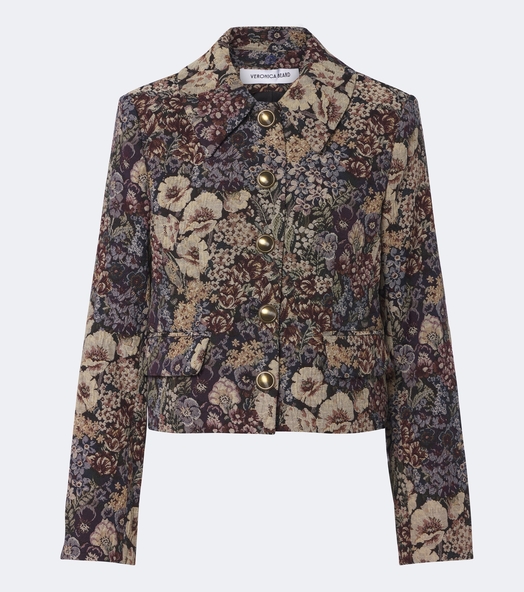 Veronica Beard Veronica Beard Wilde floral jacquard jacket